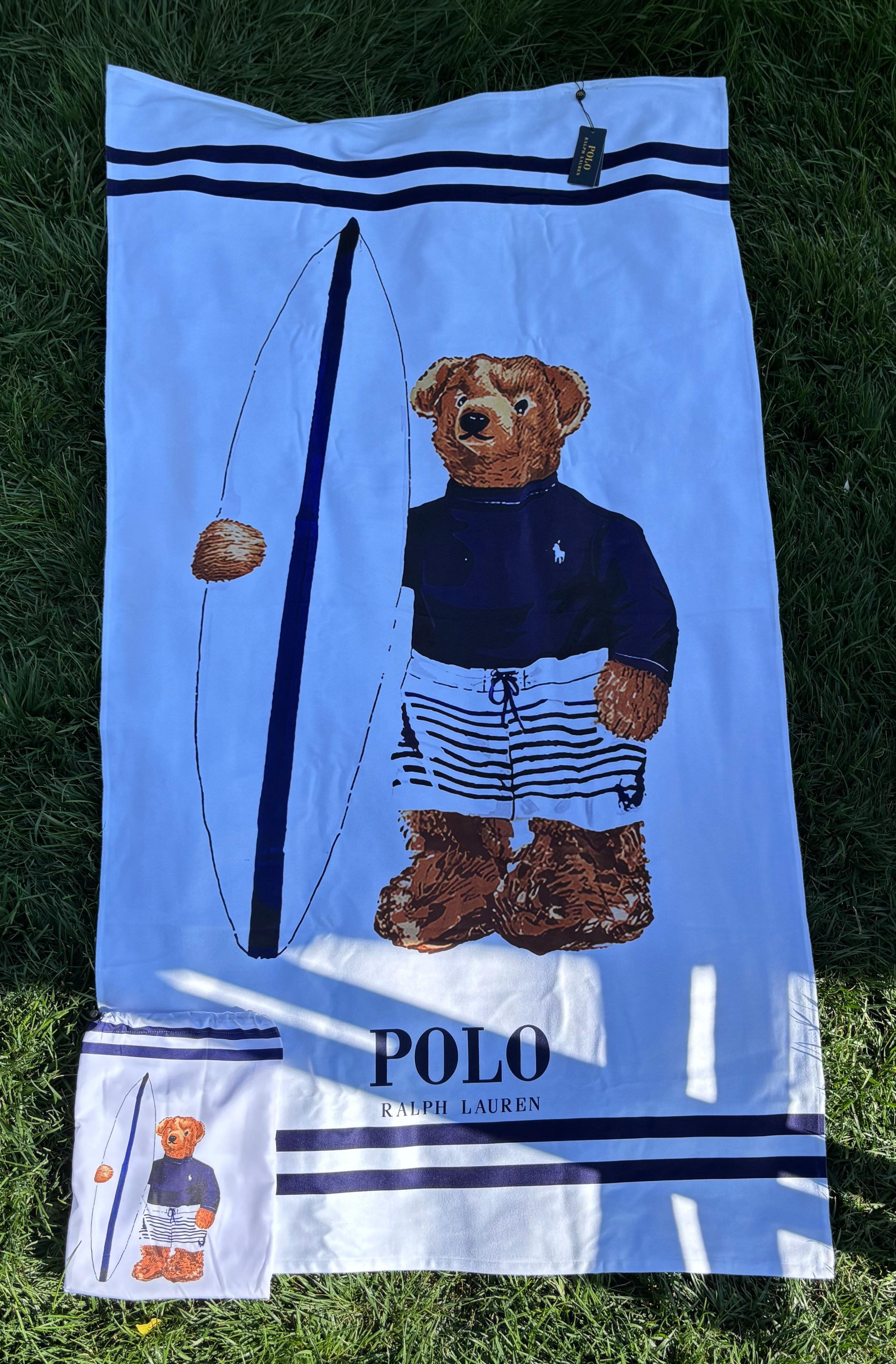 Polo Ralph Lauren Büyük Boy Taşıma Çantalı Plaj Havlusu