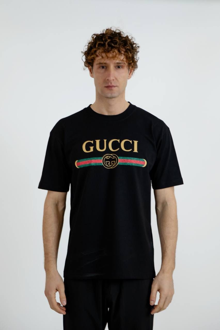 GUCCI SİYAH ERKEK T-SHİRT 