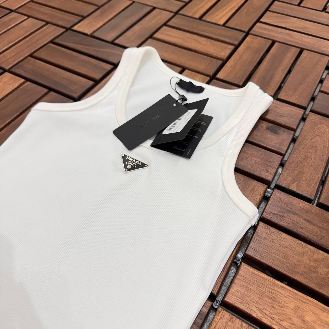 Prada Fitilli Jarse Atlet Beyaz YS01