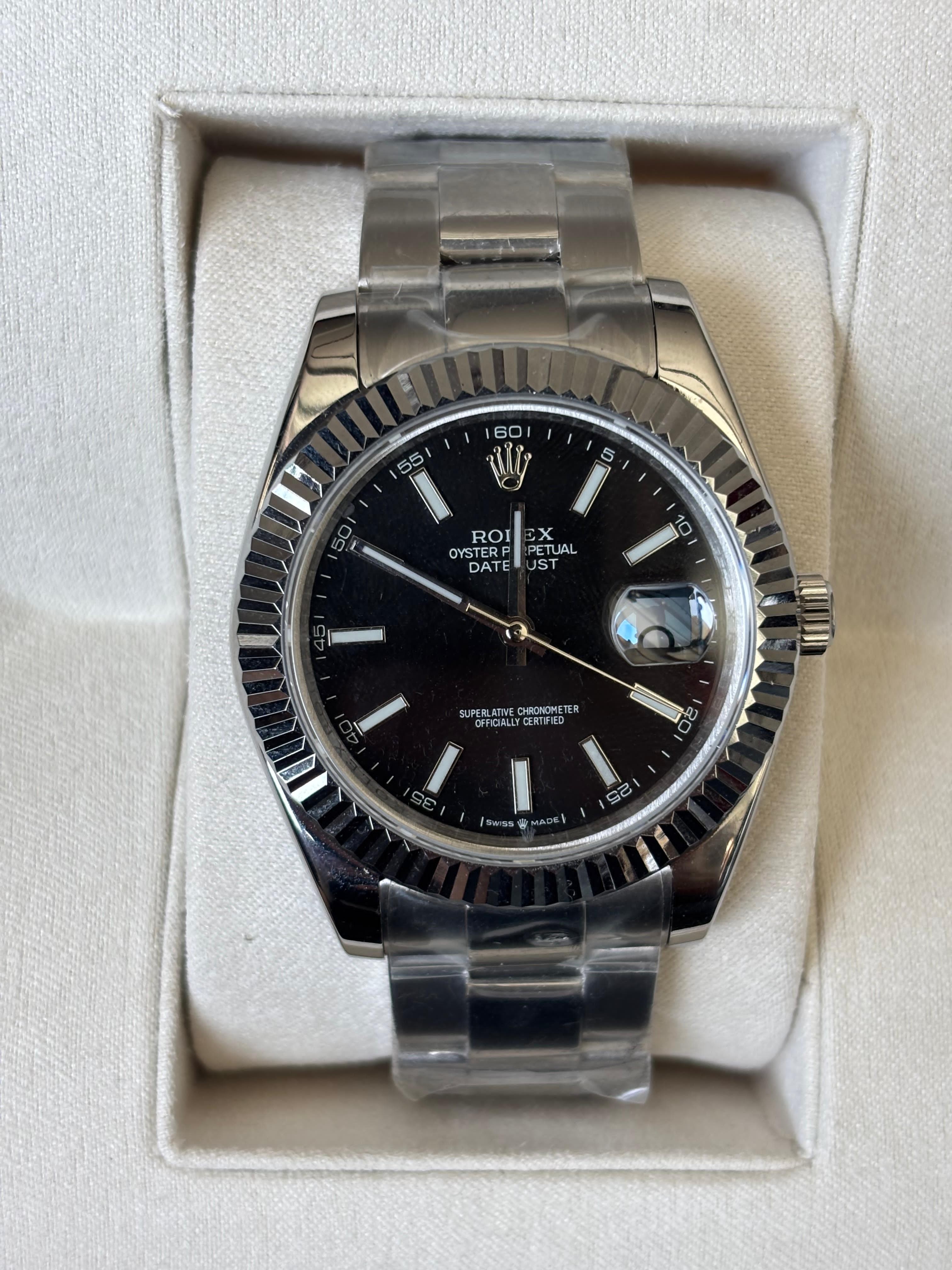 Rolex Oyster Perpetual Datejust Kadın Silver Saat