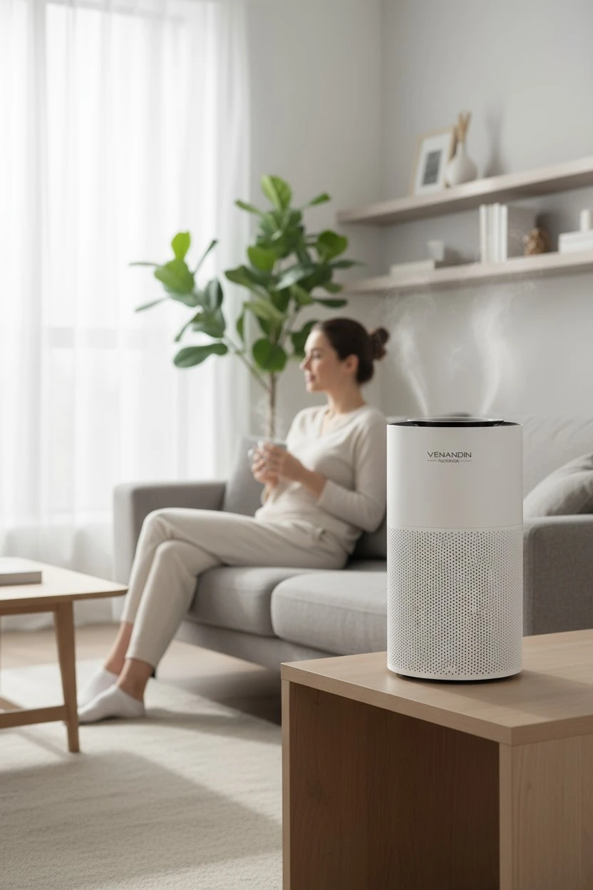 Berhani Aeria Max Akıllı Hava Temizleyici Beyaz 