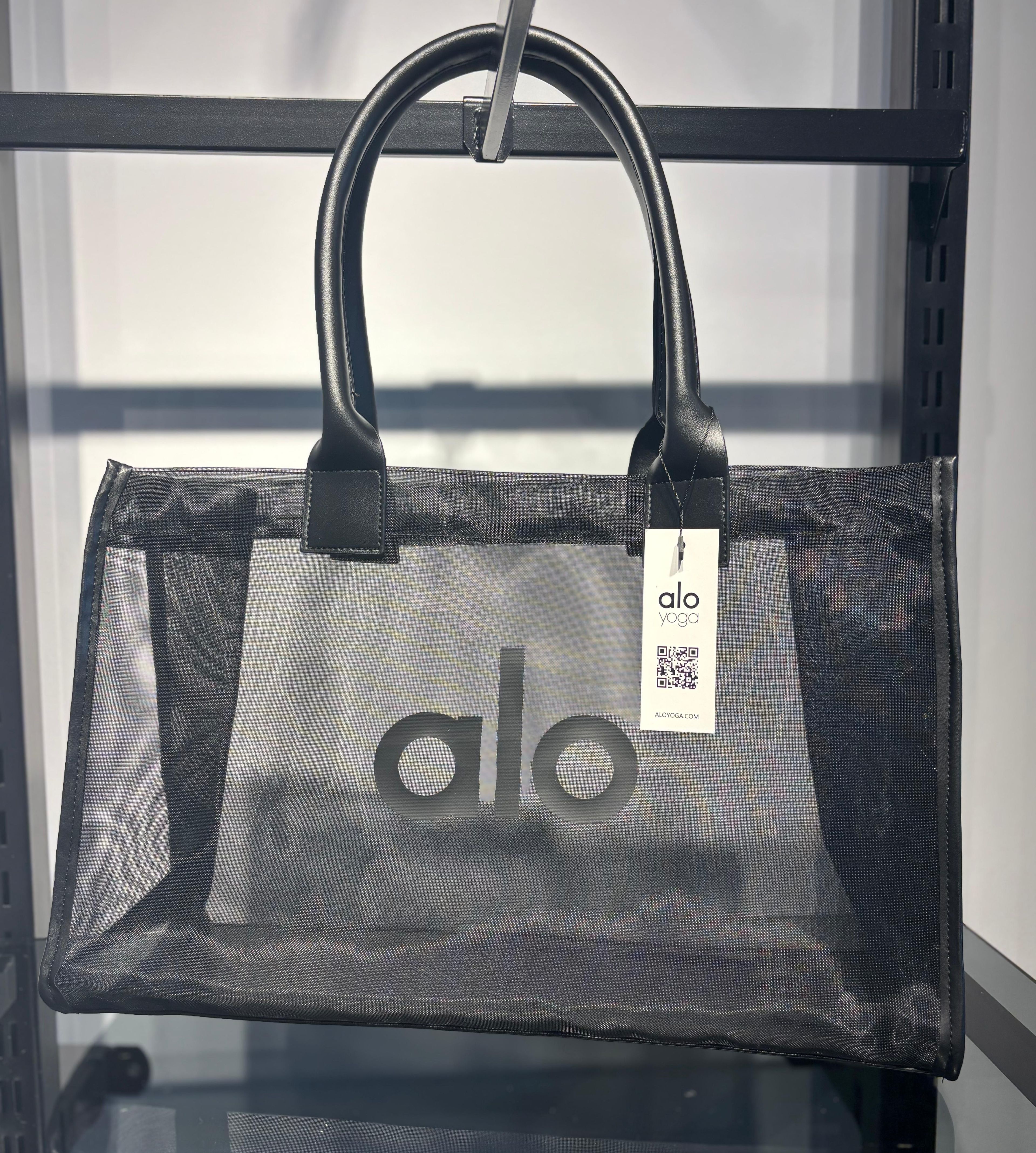 ALO Logo Detaylı Gri Çanta