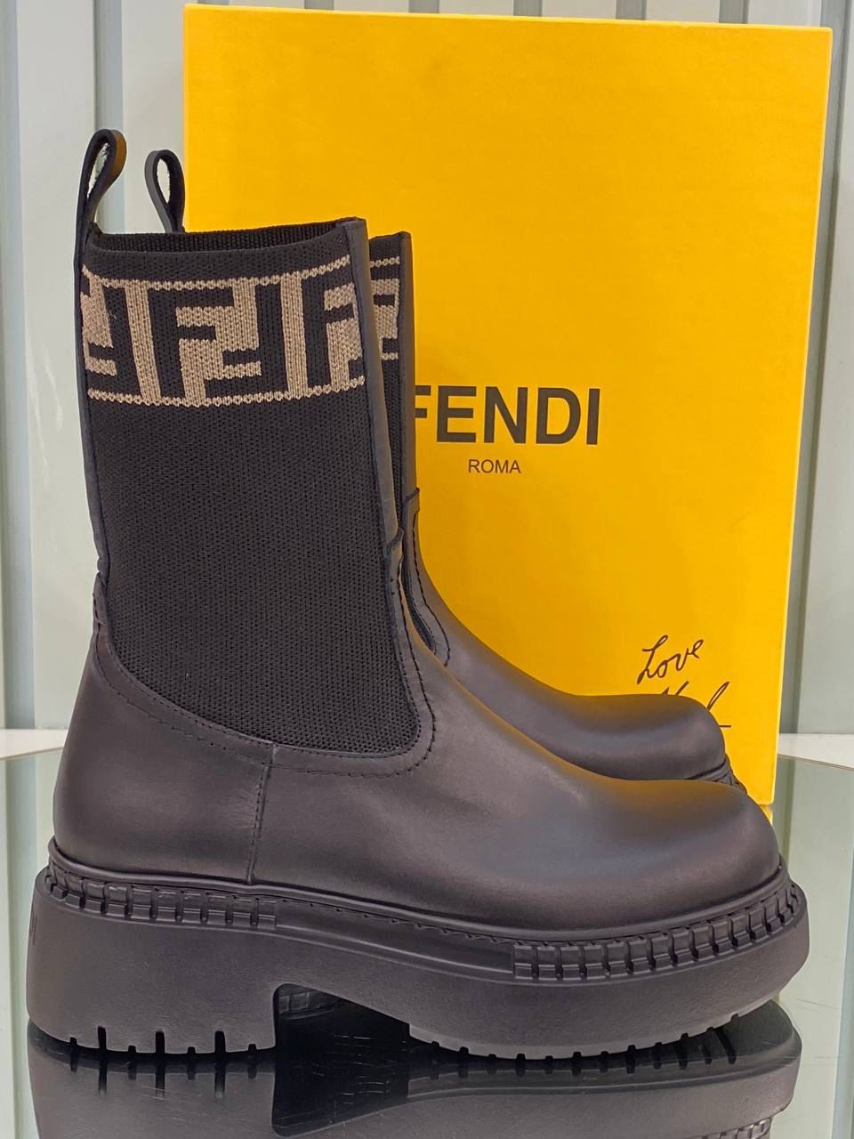 Fendi Domino Boot 