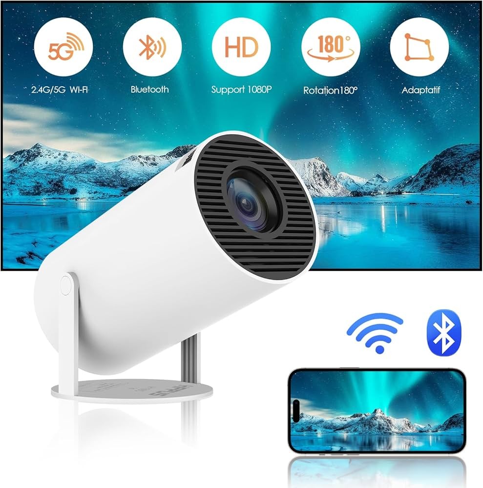 NEWRO HY300 Ultra HD Projektör
