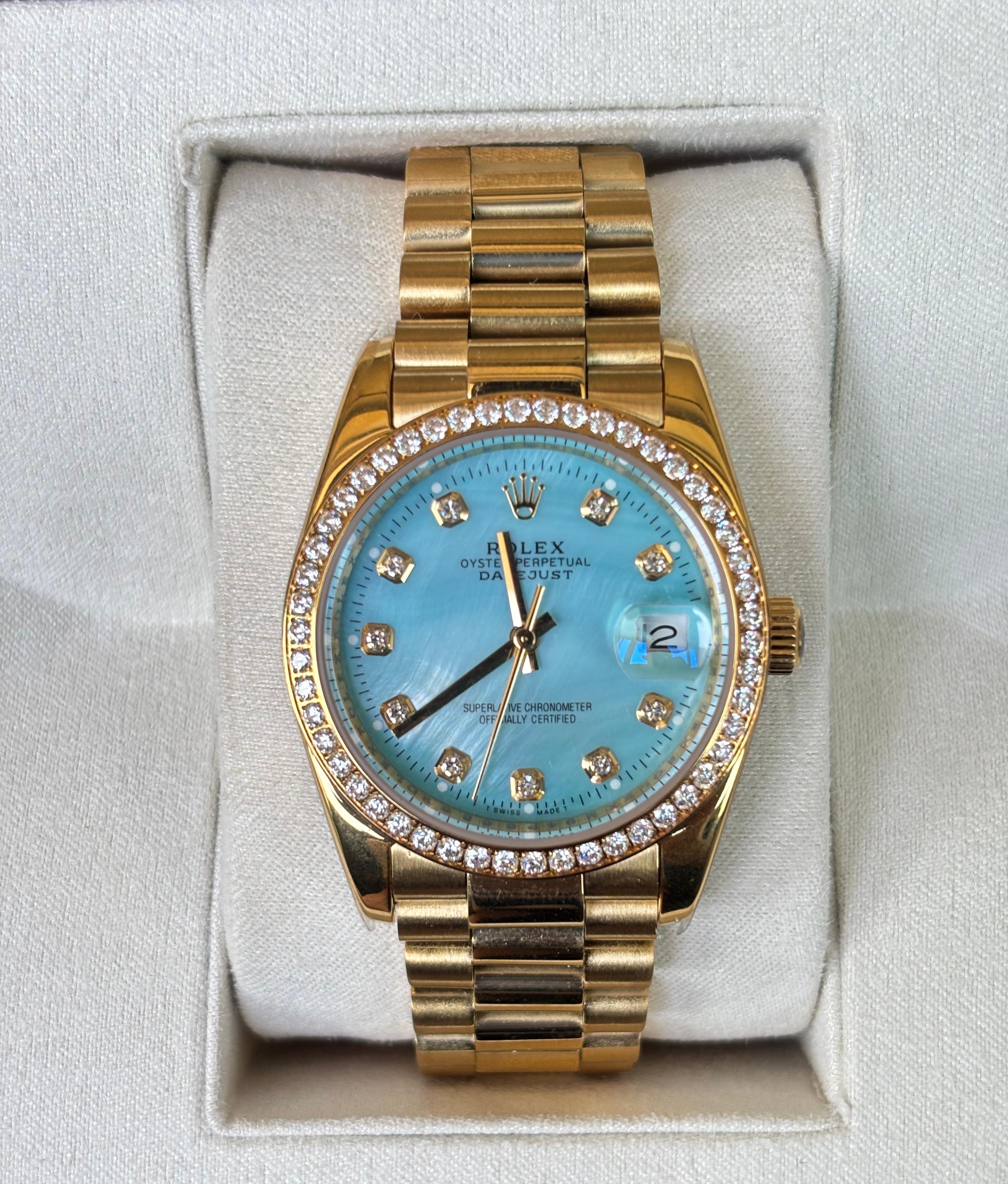 Rolex Oyster Perpetual Datejust Kadın Gold Saat