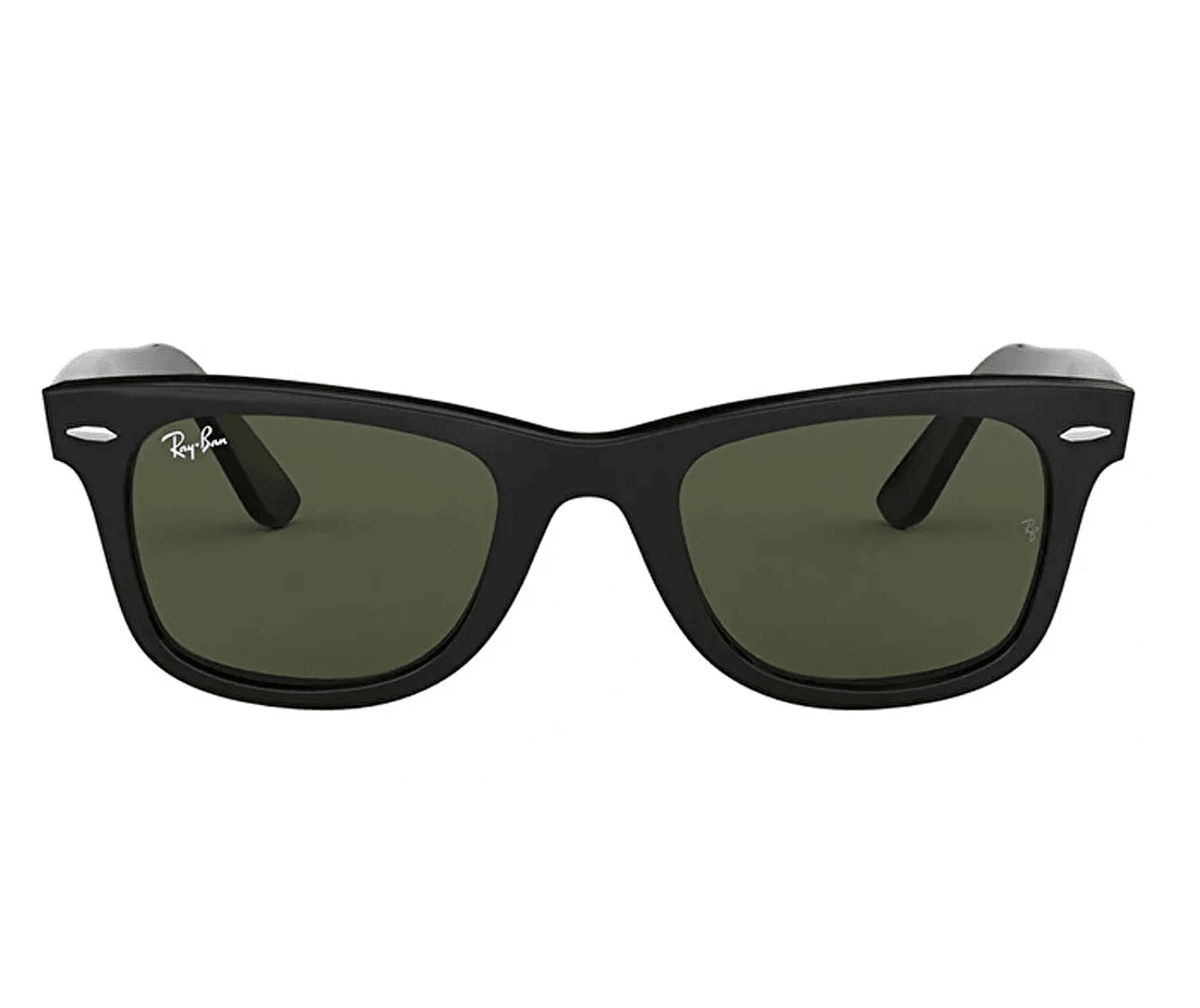 Rayban Unisex Yeşil Cam Siyah Güneş Gözlüğü