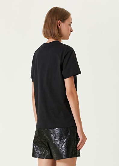 Ami Siyah Kadın T-shirt BES02