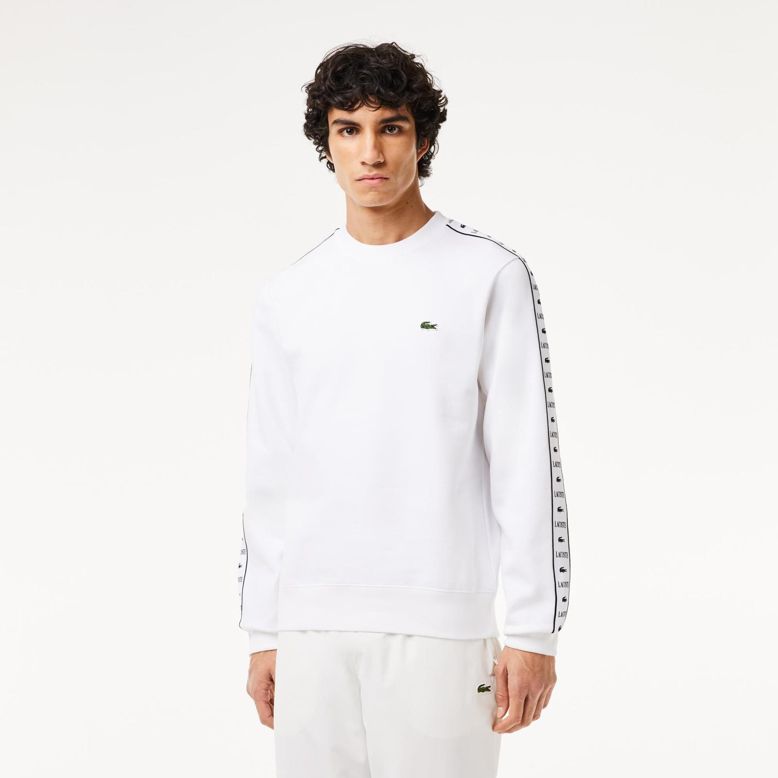 Lacoste Kol Detaylı Erkek Sweatshirt