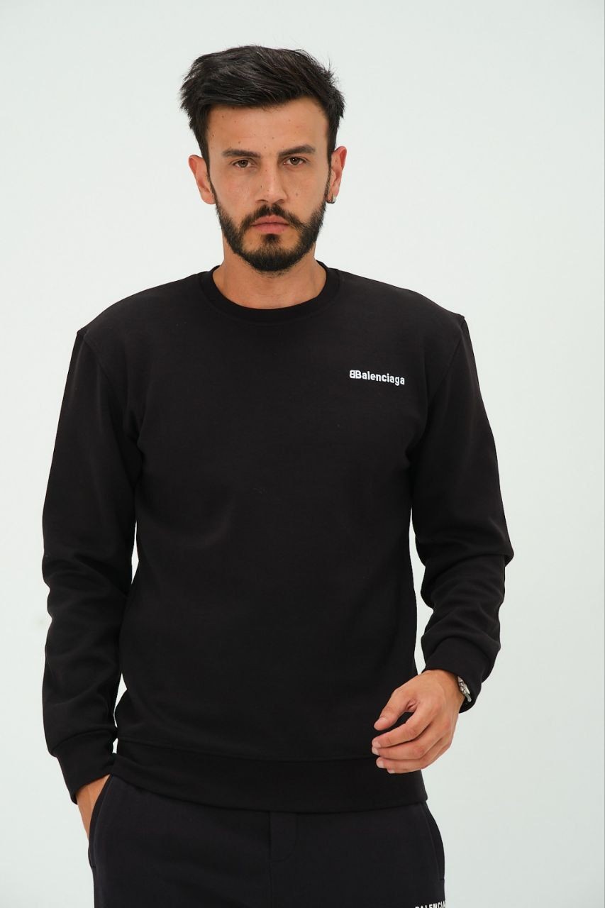 Balenciaga Düz Erkek Sweatshirt