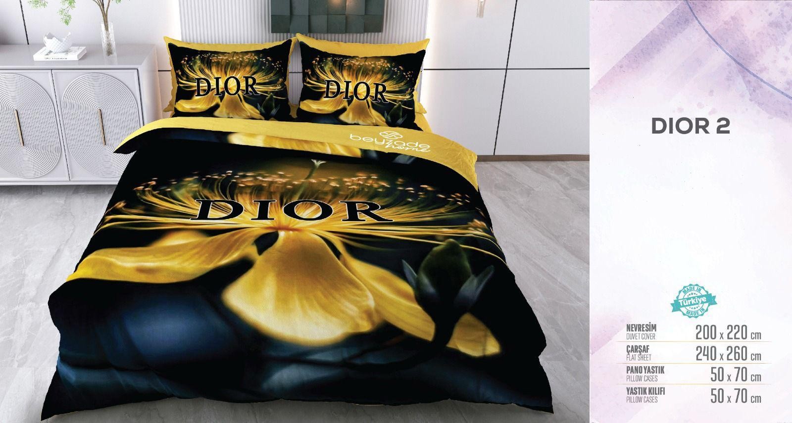 Dıor Çift Kişilik Nevresim Takımı 200x220