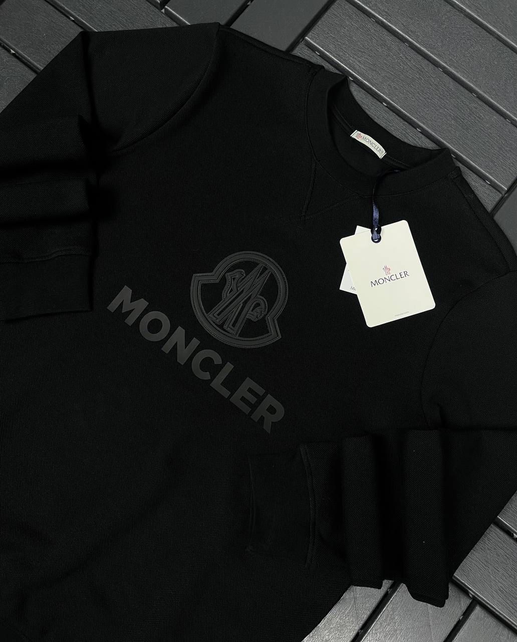 MONCLER SİYAH ERKEK SWEATSHİRT