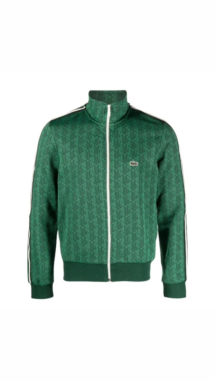 Lacoste Regular Fit Fermuarlı Monogram Unisex Takım 63672