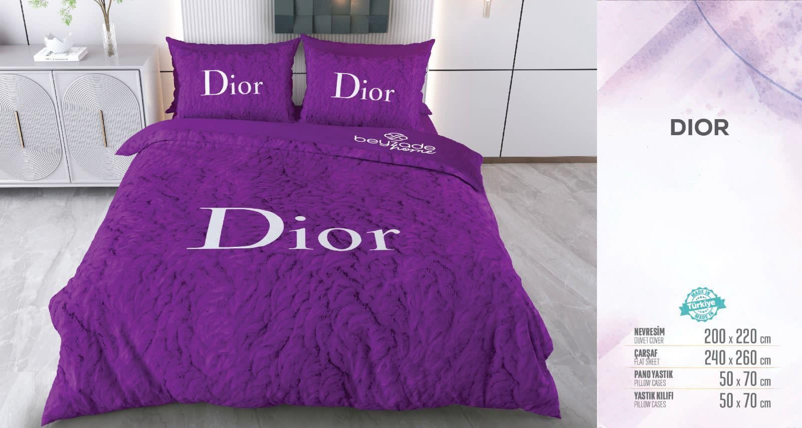 Dıor Çift Kişilik Nevresim Takımı 200x220