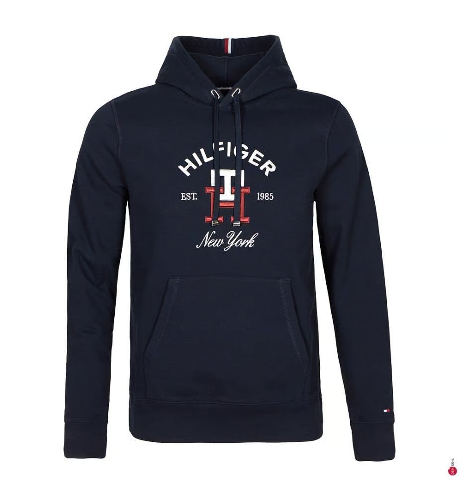 Tommy Kapüşonlu Erkek Sweatshirt