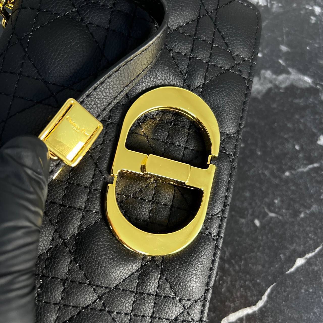Christian Dior Siyah Montaigne Small 20x12 cm 