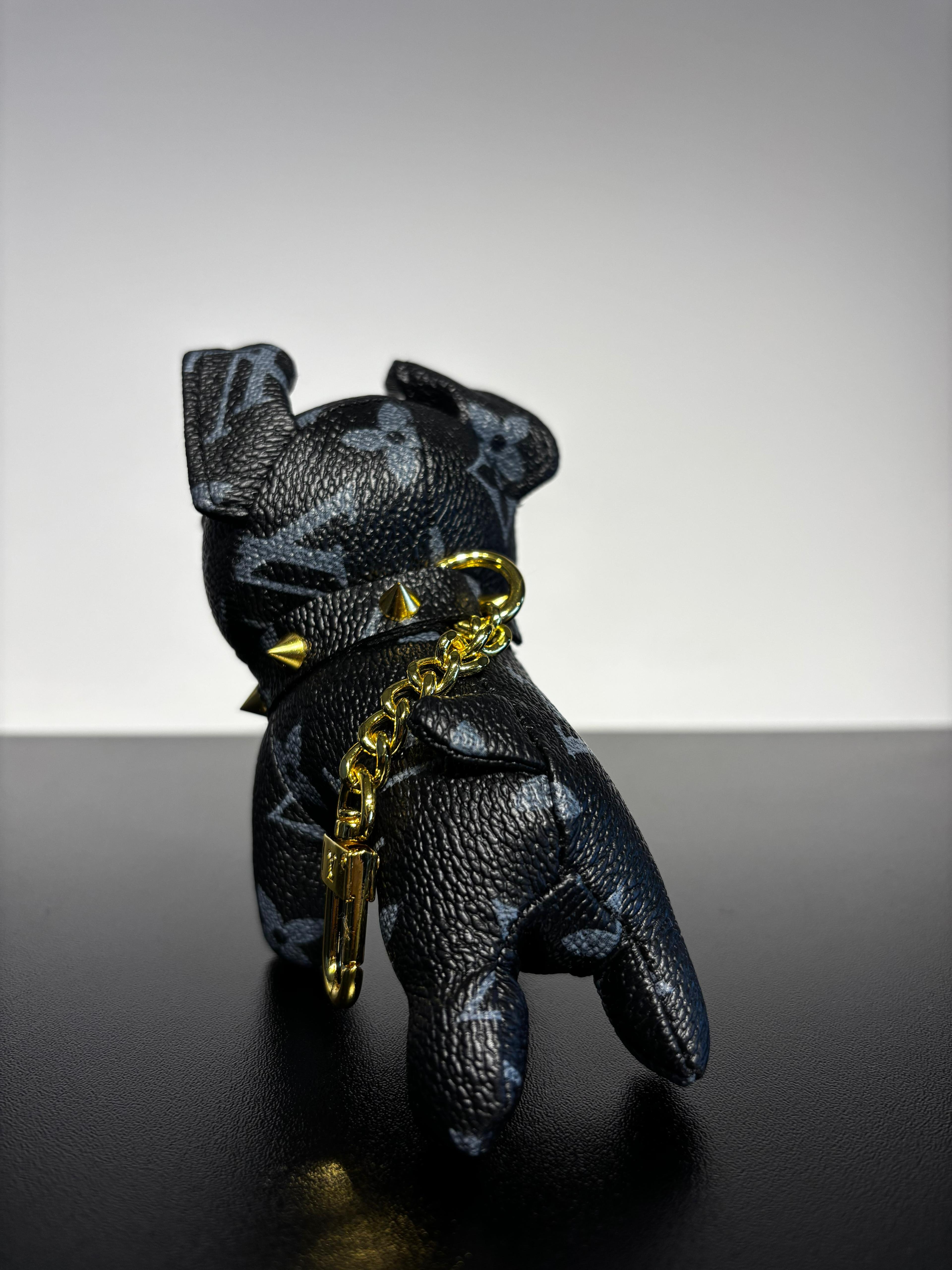 Louis Vuitton 12 cm Siyah Anahtarlık 
