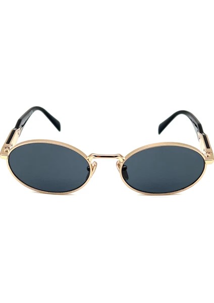 PRADA Gold Çerçeve Kadın Güneş Gözlüğü 1