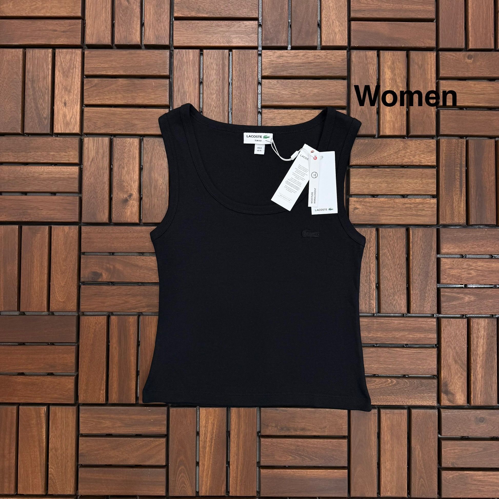Lacoste Siyah Kadın Atlet BES206
