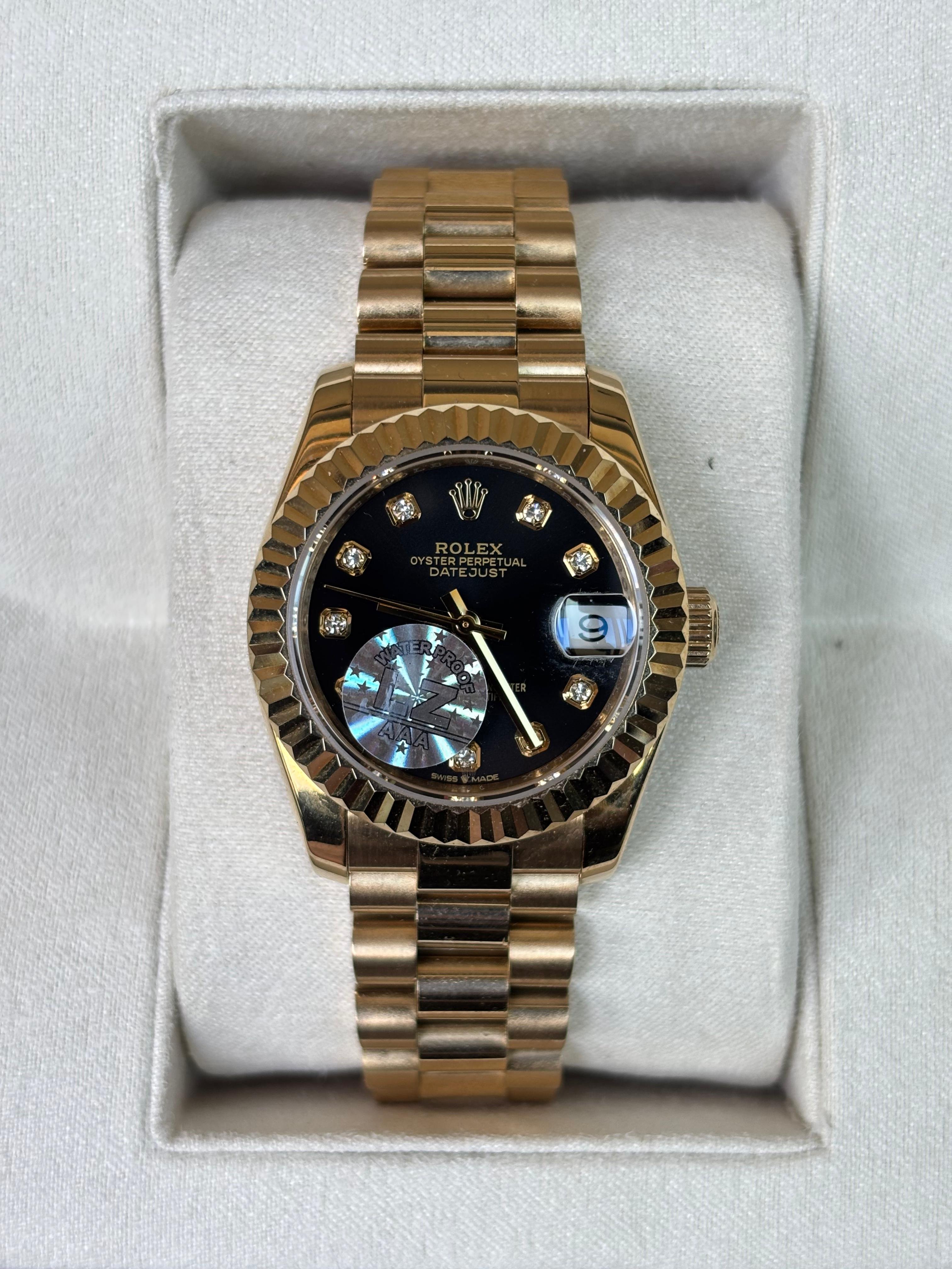 Rolex Oyster Perpetual Datejust Kadın Gold Saat