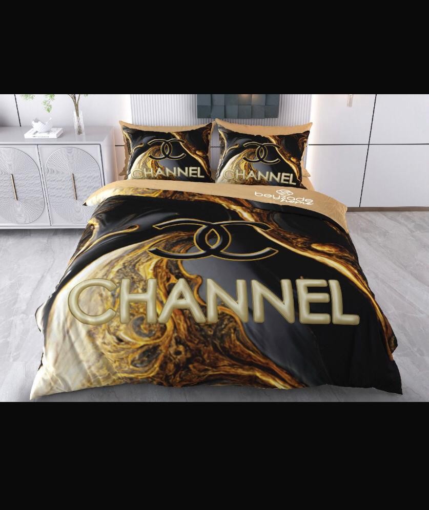 Chanel Çift Kişilik Nevresim Takımı 200x220