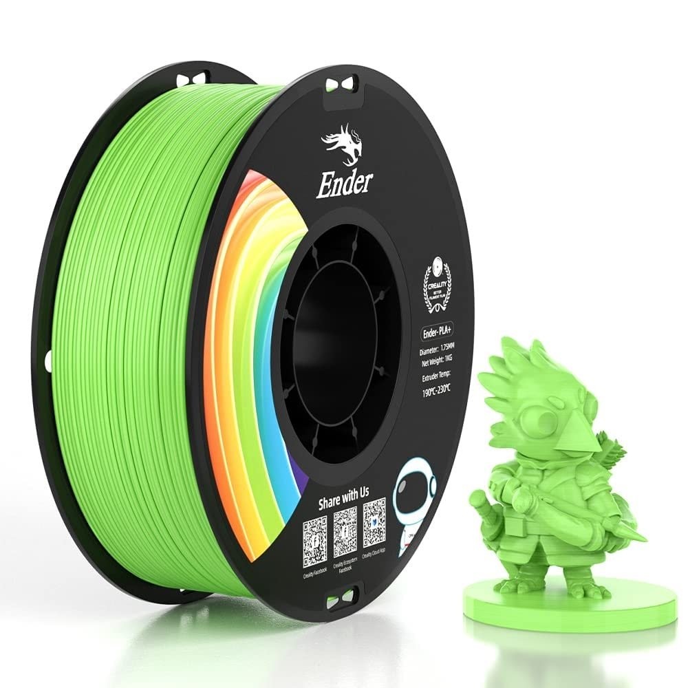 Creality Ender PLA+ Yesil Filament 1.75mm 1000gr