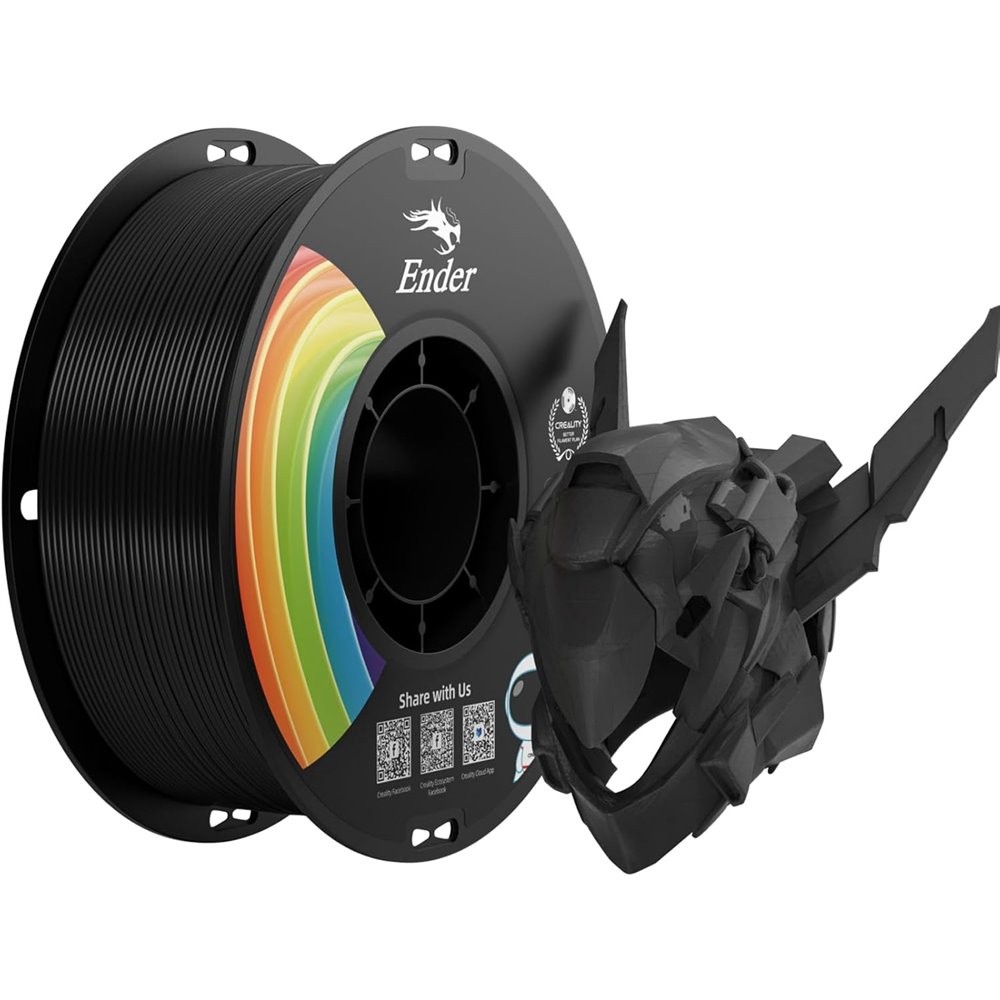 Creality Ender PLA+ Siyah Filament 1.75mm 1000gr