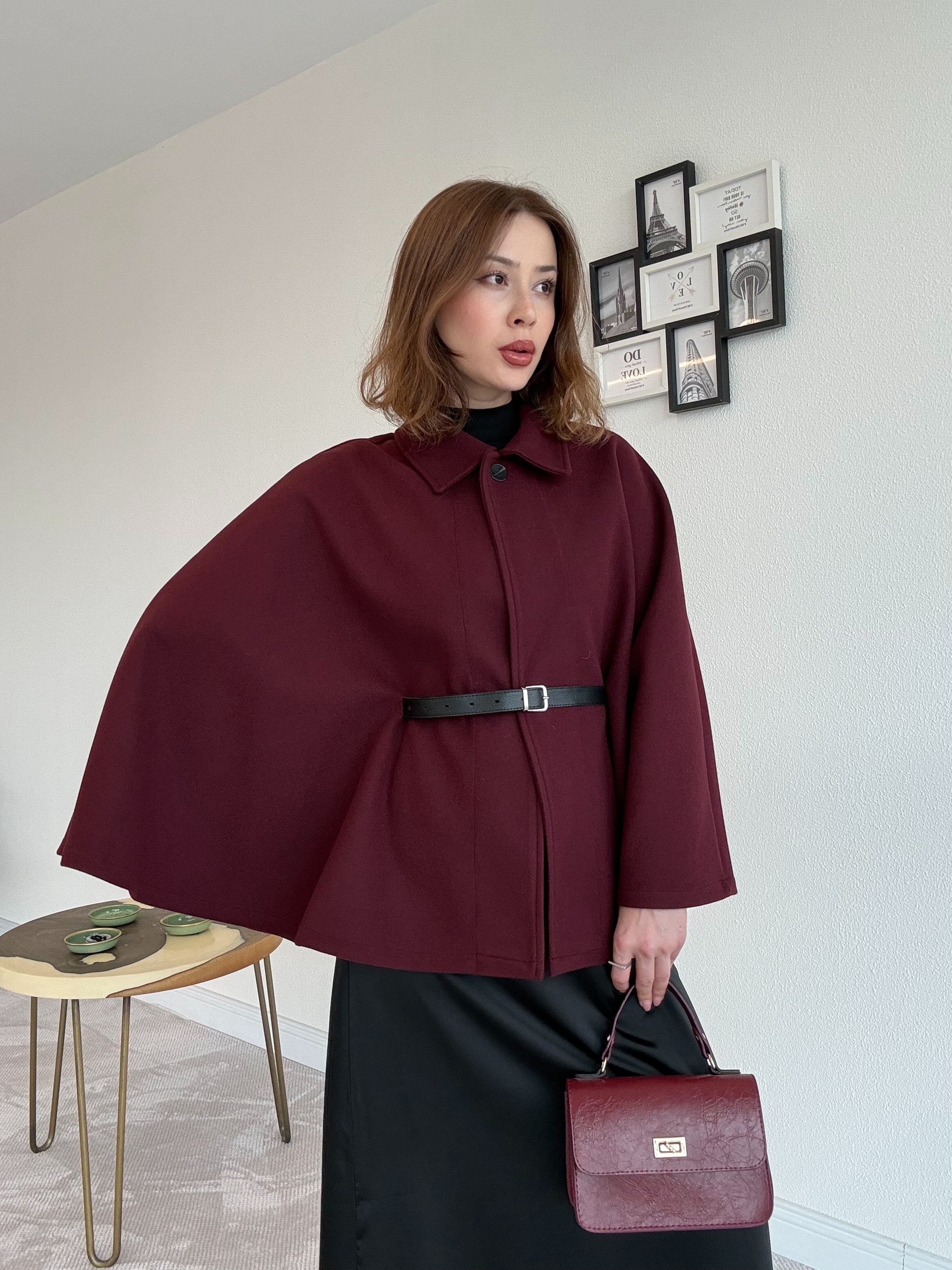 Premium Kemerli Panço - BORDO
