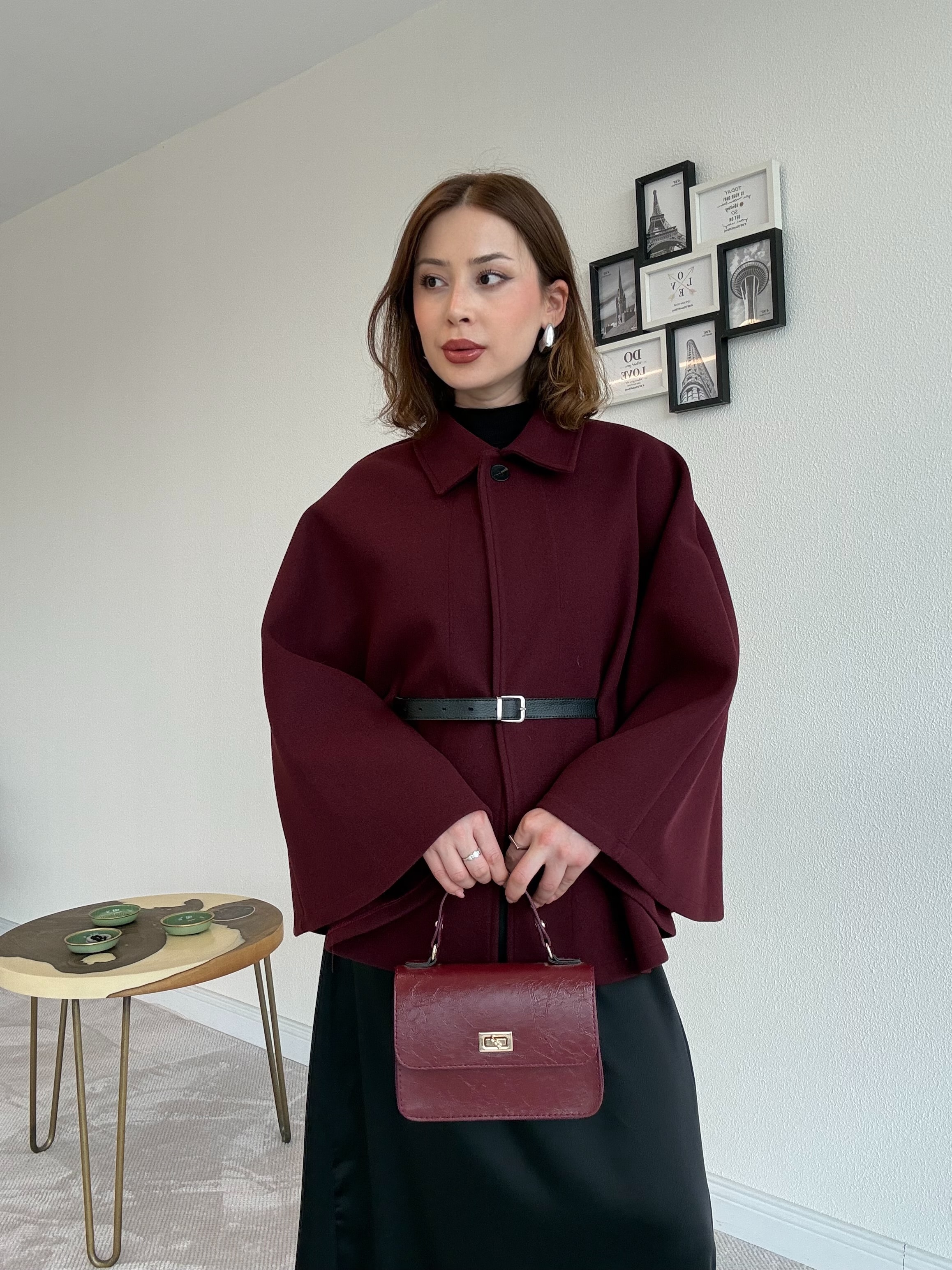 Premium Kemerli Panço - BORDO