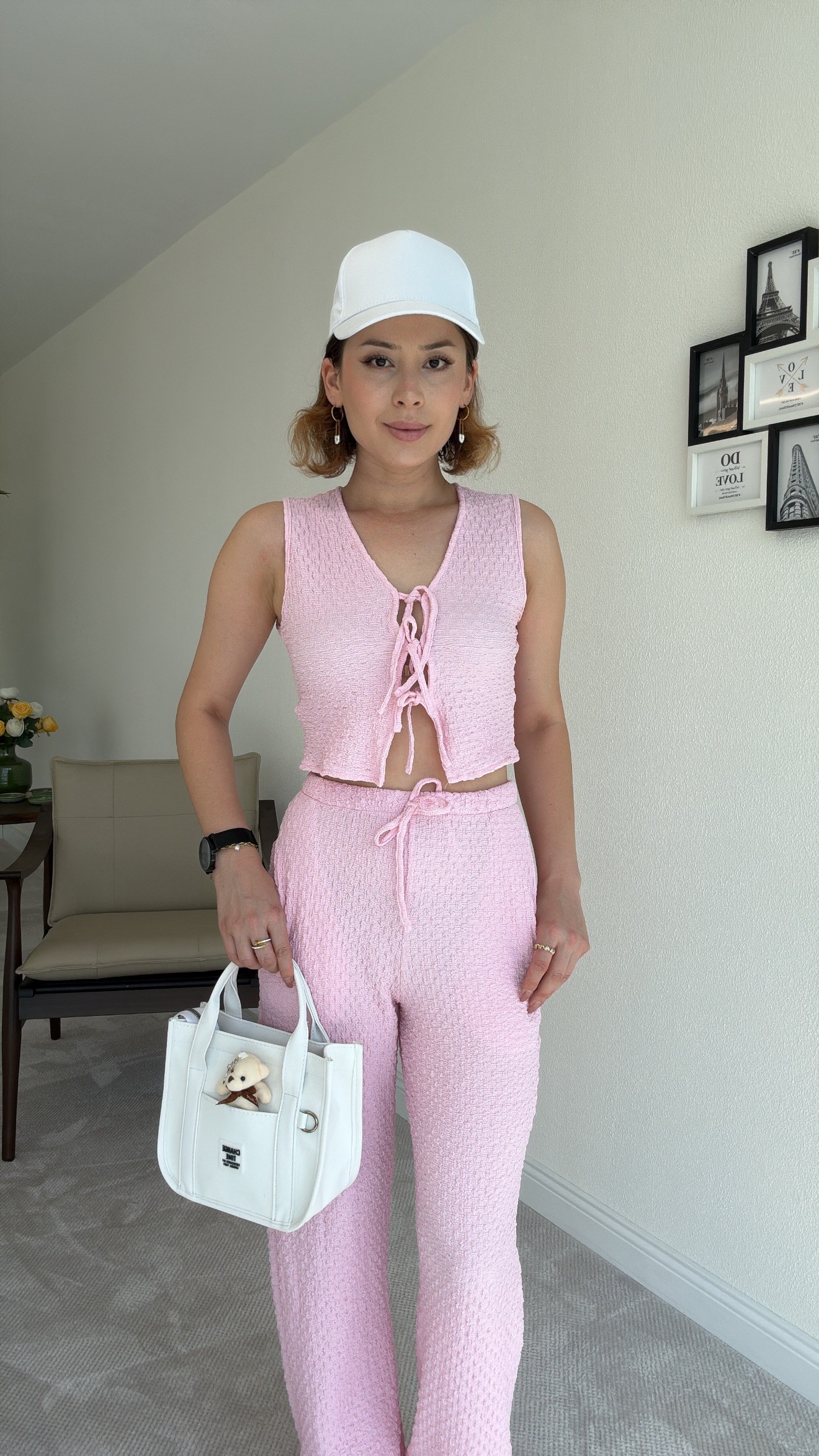 Yelekli Takım - PEMBE