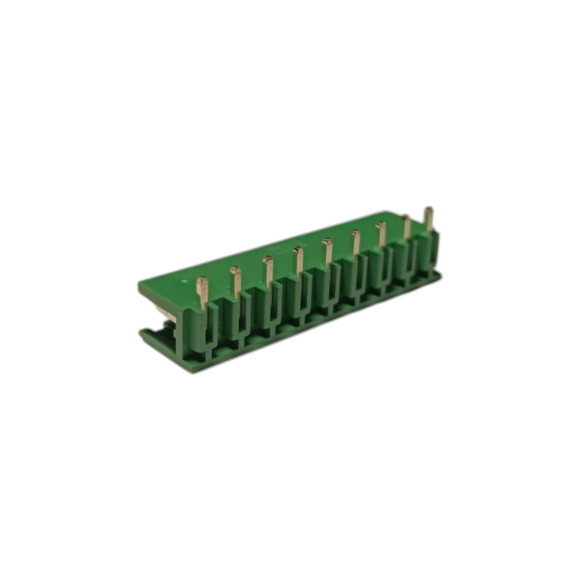 9 Pin 7.62mm 90° Yeşil Klemens Takımı (erkek+dişi)