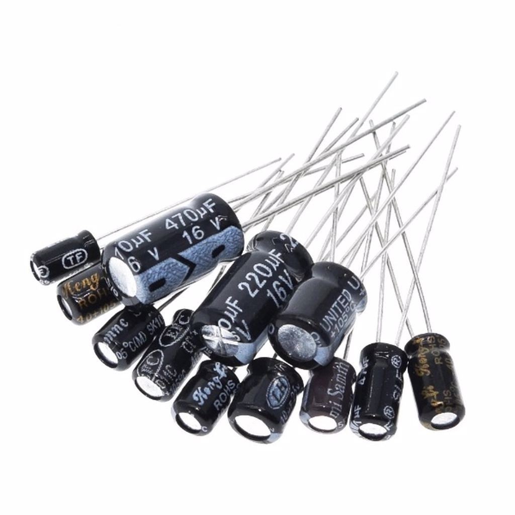 100 ADET-10UF 25V 105C 5X11 ELEKTROLİTİK ALÜMİNYUM KONDANSATÖR