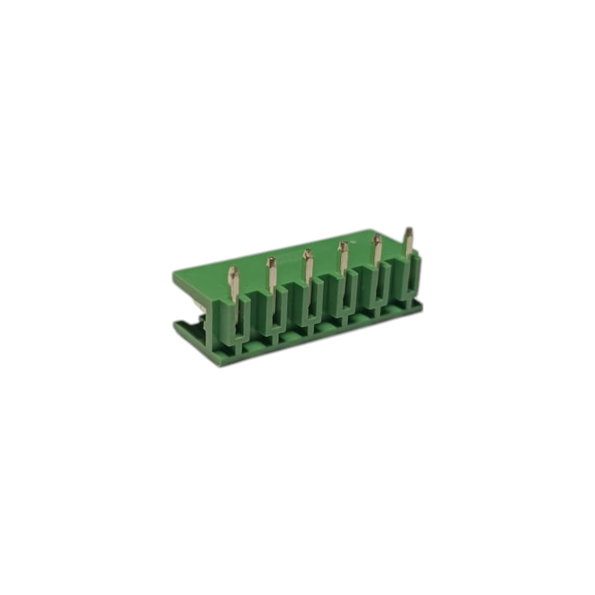 6 Pin 3.81mm 90° Yeşil Klemens Takımı (erkek+dişi)