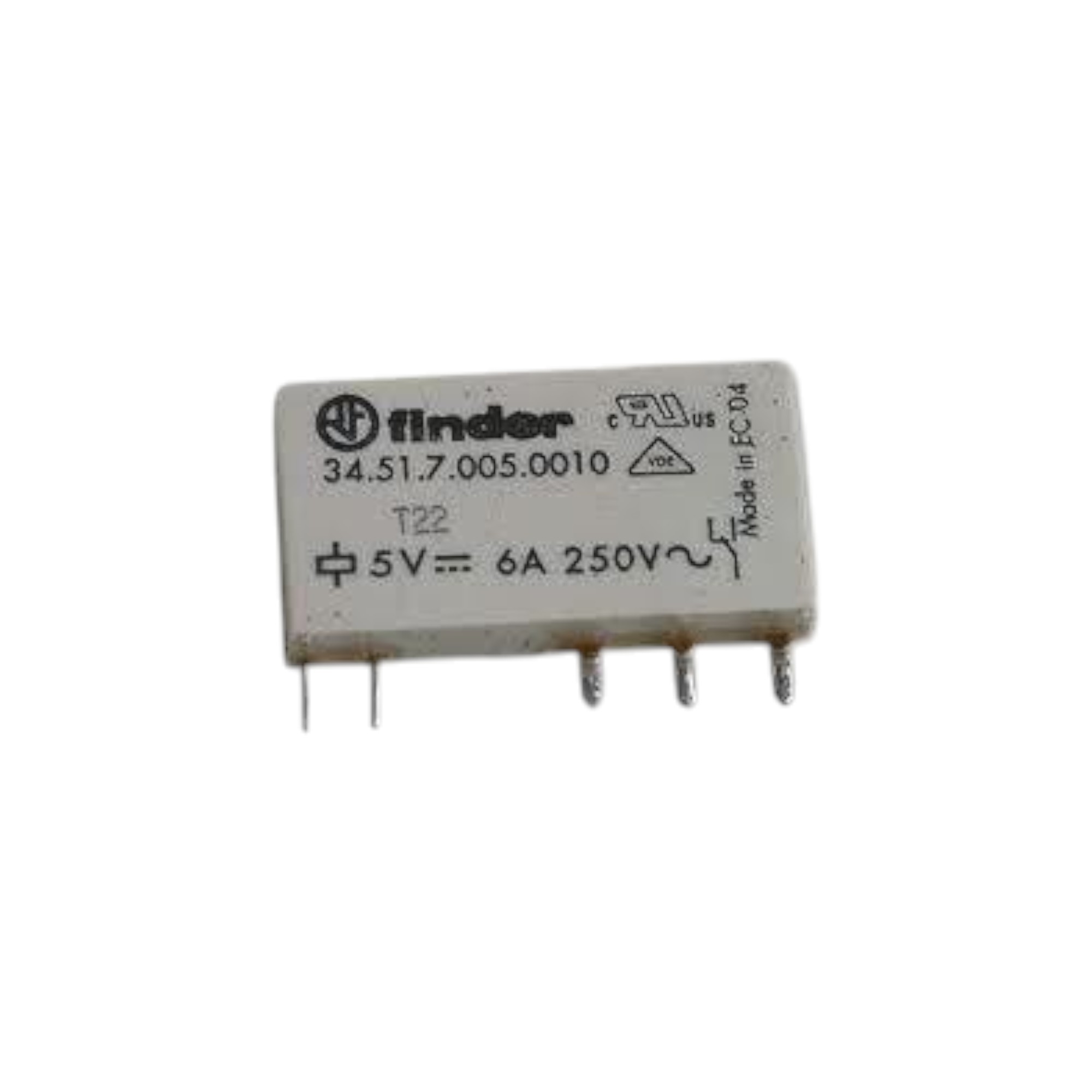 34.51.7.005.0010 5V 6A Finder Ciklet Röle