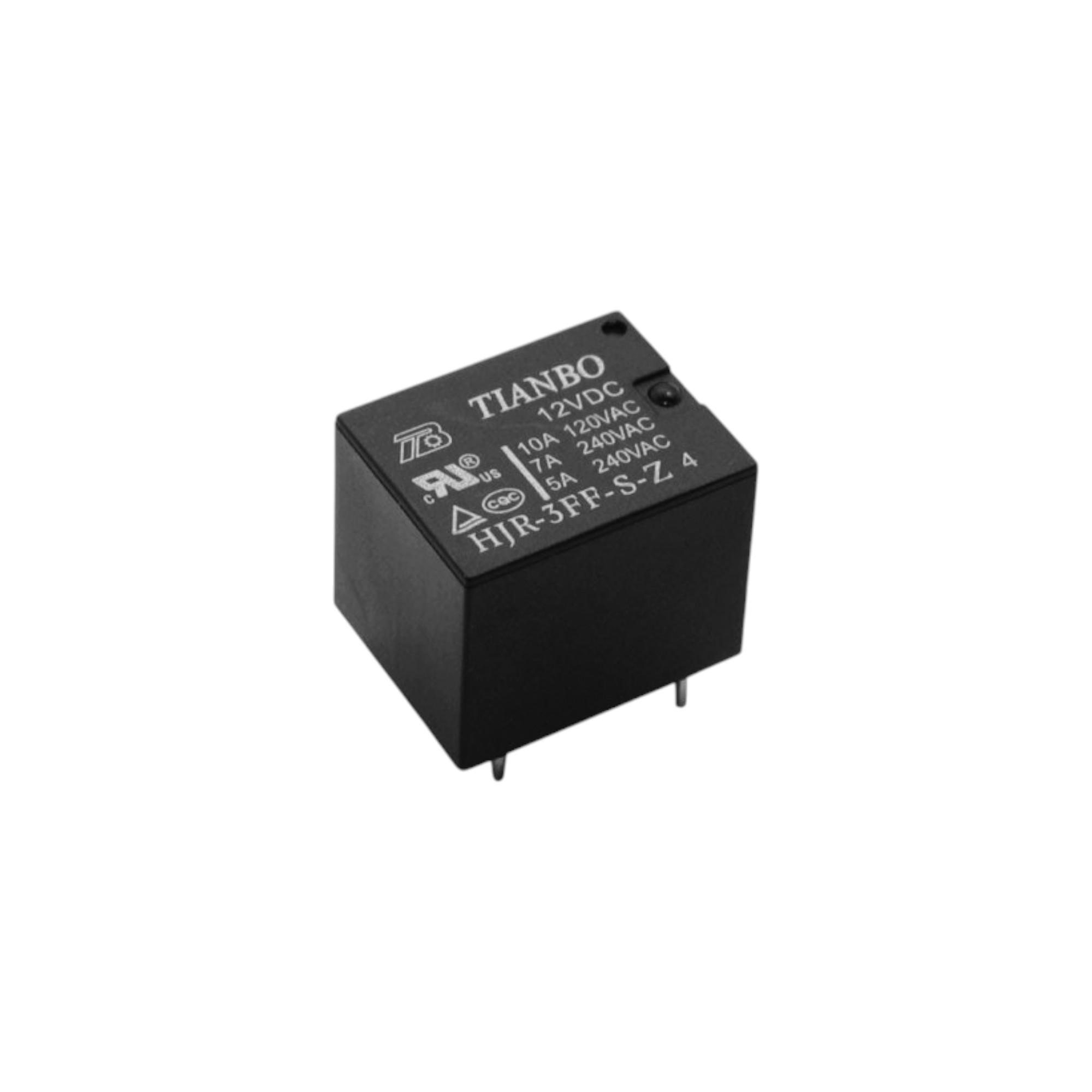 HJR-3FF-S-Z/12VDC 10A 12VDC 5 Pin Tianbo Röle