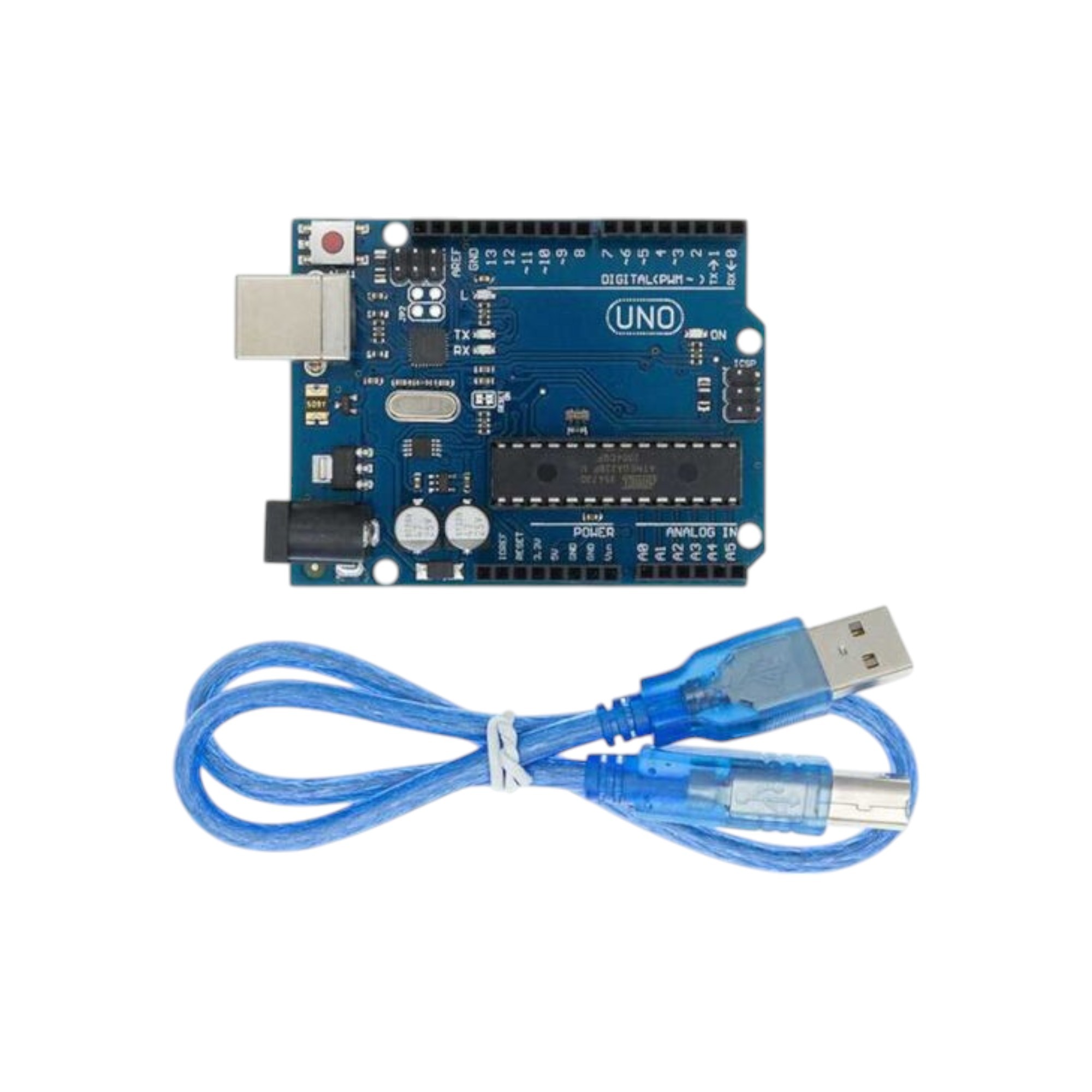 Arduino Uno R3 Dip Klon [Usb Kablo Dahil]