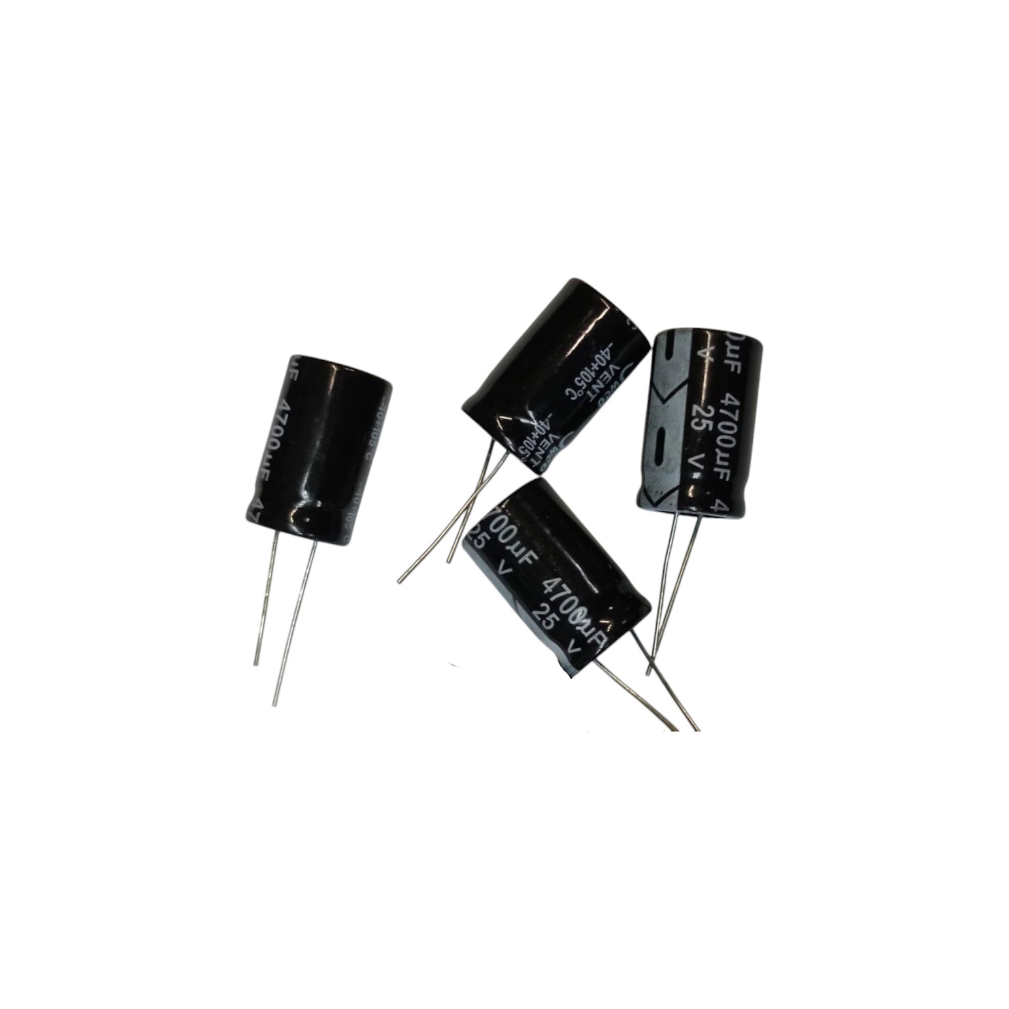 10 ADET-4700UF 25V 105C 16X25 Elektrolitik Alüminyum Kondansatör