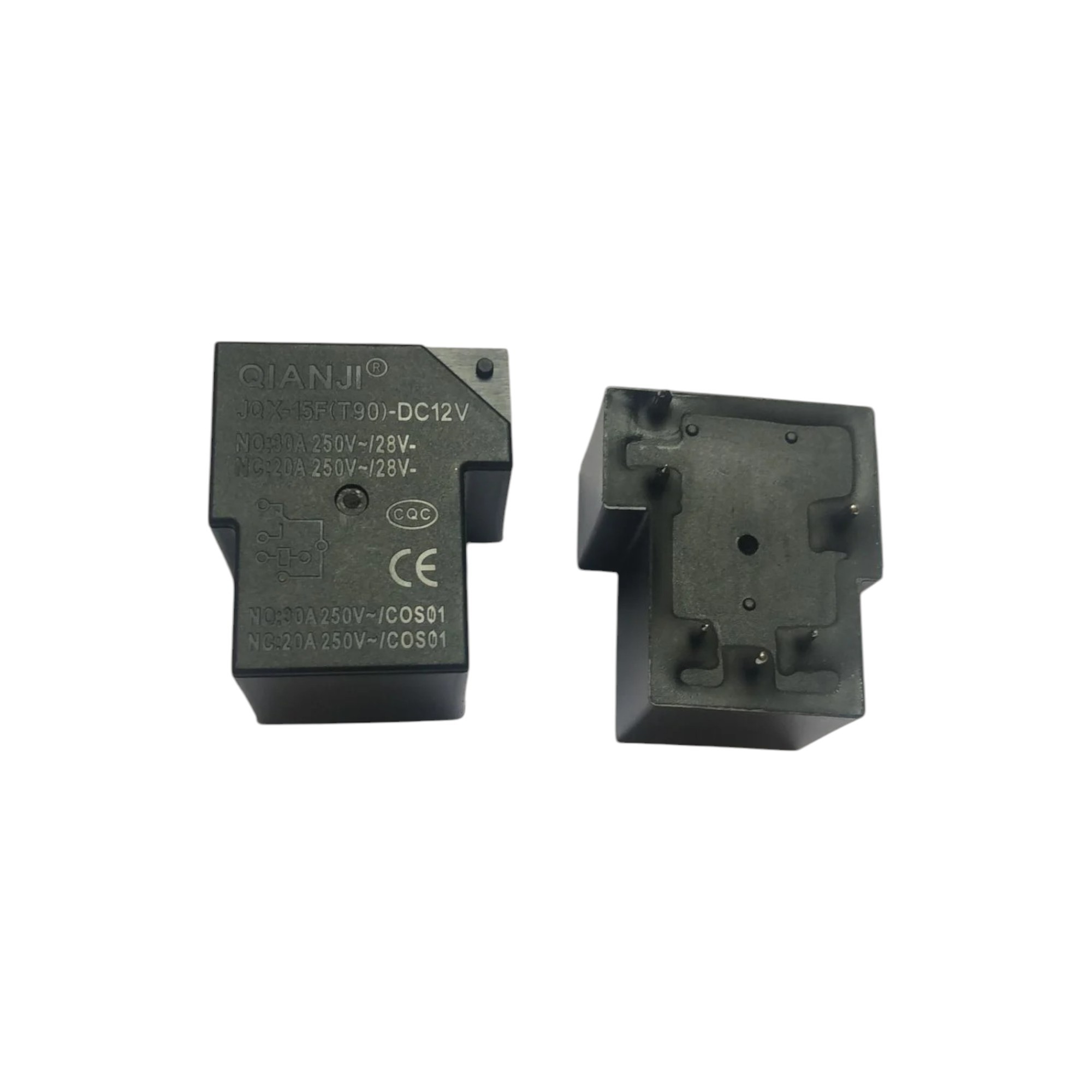 JQX-15F-T90-1H 12VDC 30A 12VDC Qianji Röle