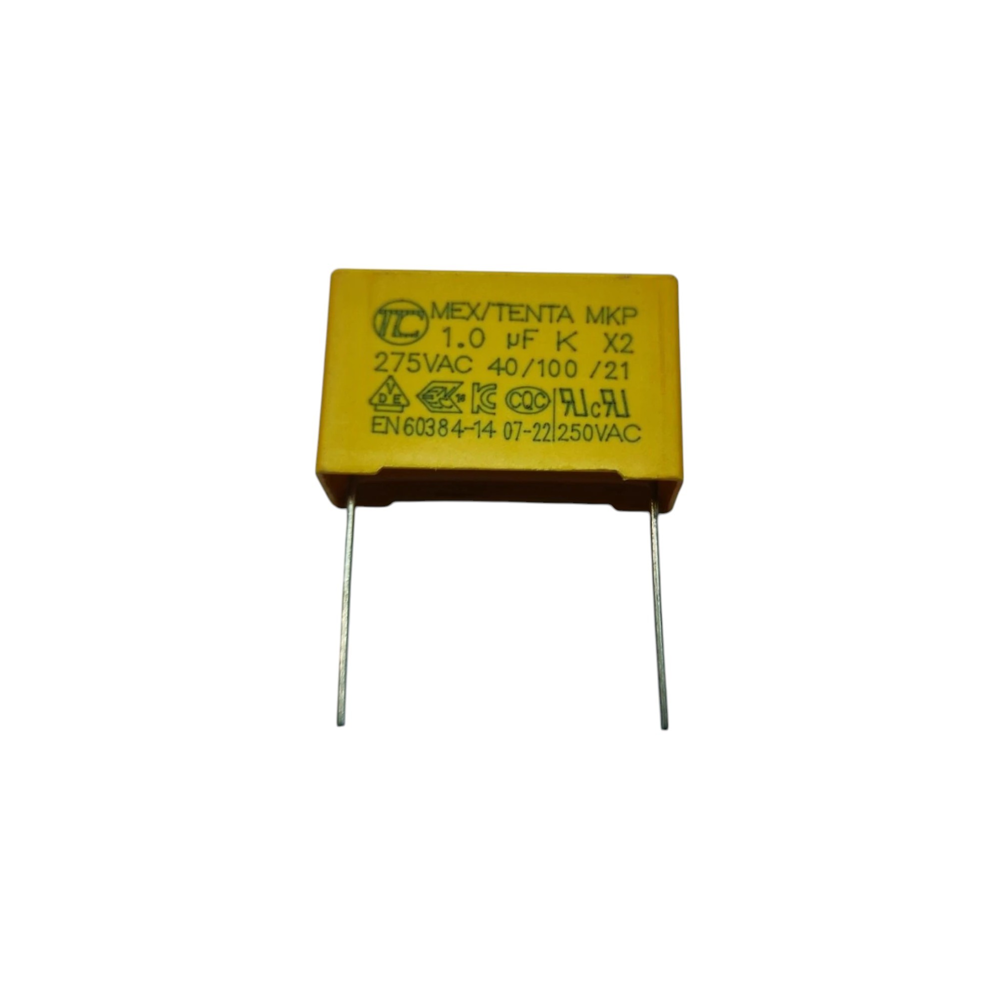 1UF 275VAC X2 MKP RM:27.5 POLYESTER KONDANSATOR