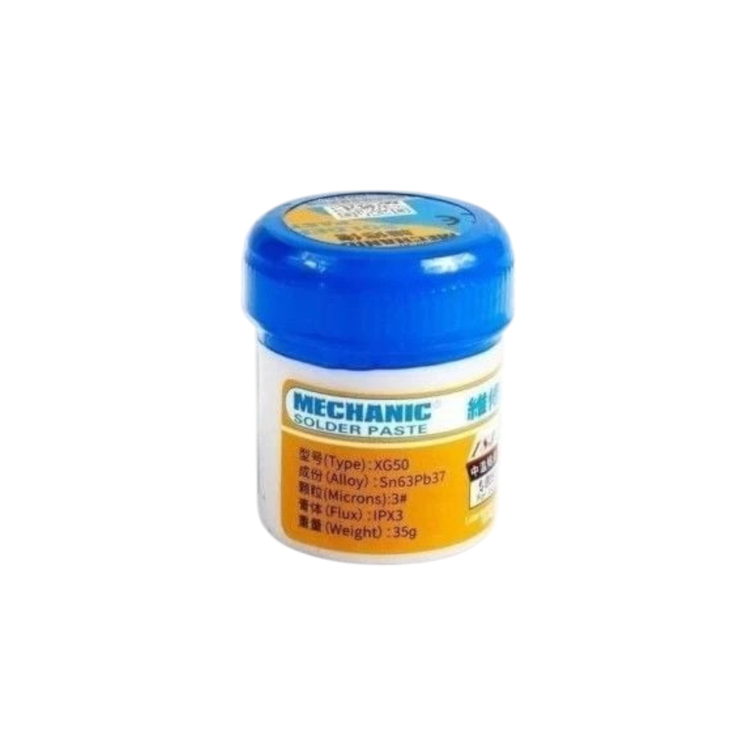 Mechanic Solder Paste - 35GR Mechanic Krem Sıvı Lehim Pasta 183 DERECE-Hassas Montaj ve Tamir İçin İdeal Çözümler