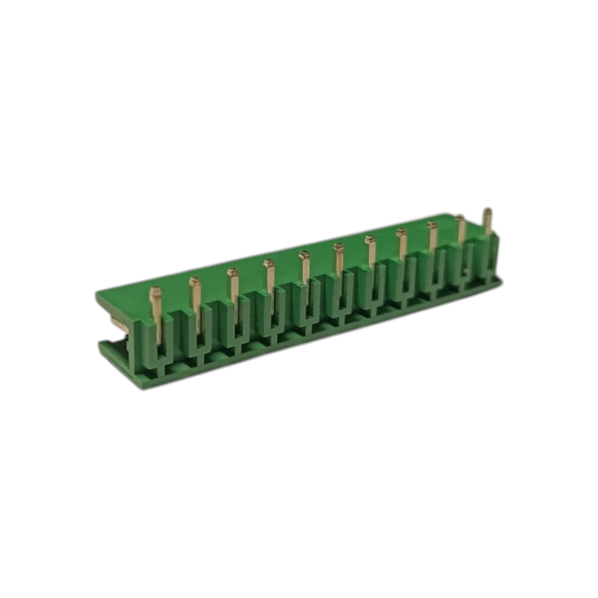 11 Pin 7.62mm 90° Yeşil Klemens Takımı (erkek+dişi)