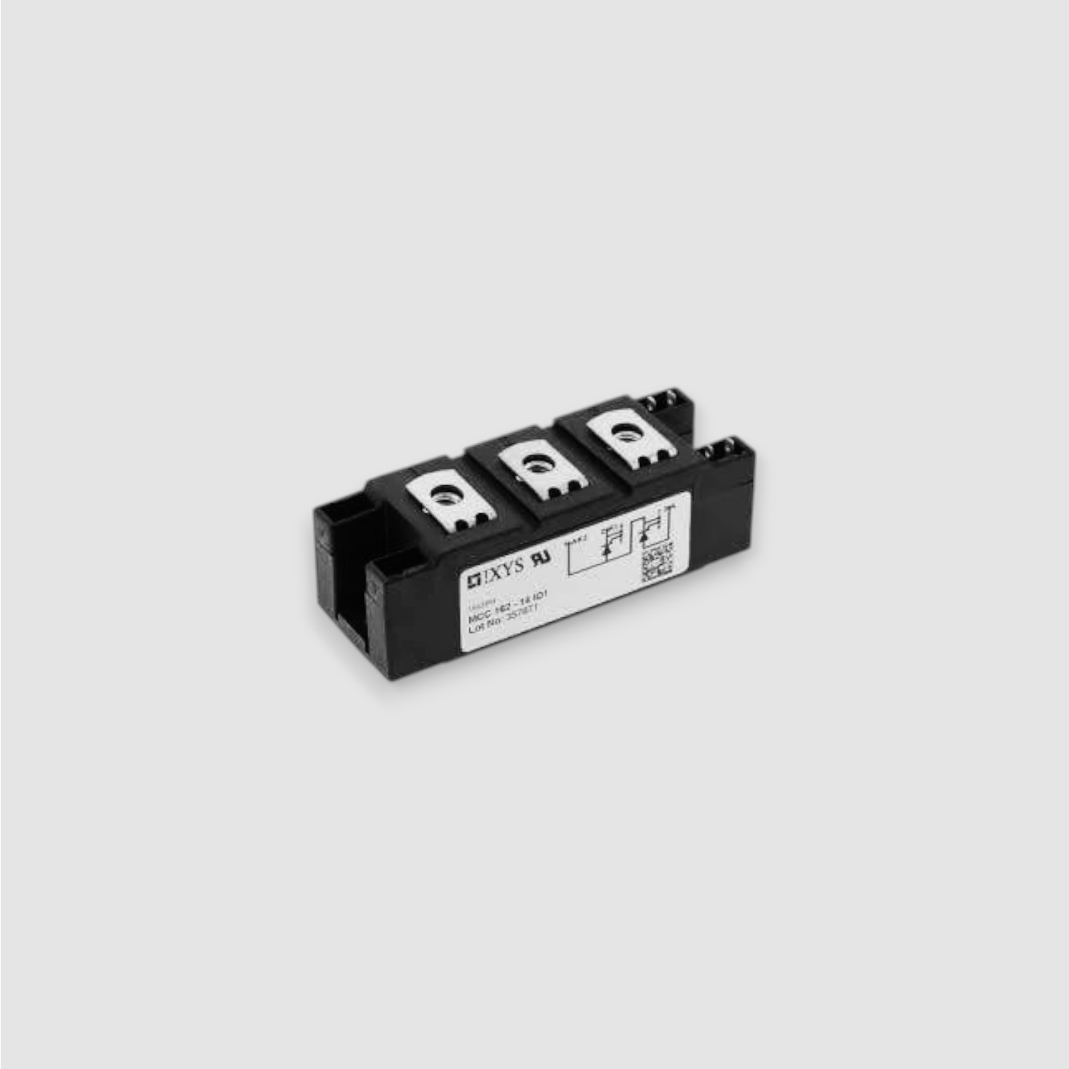 MCC162-14IO1  Y4-M6 1400V 181A TRISTOR MODULE