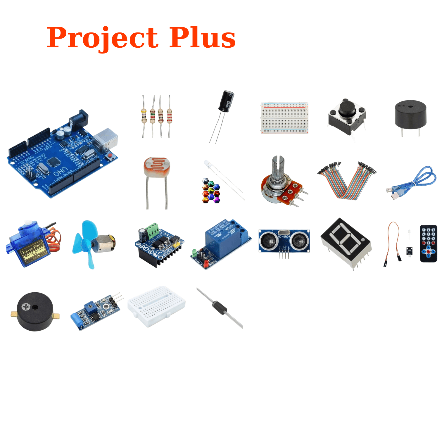 Project Plus Arduino Başlangıç ve Gelişim Seti