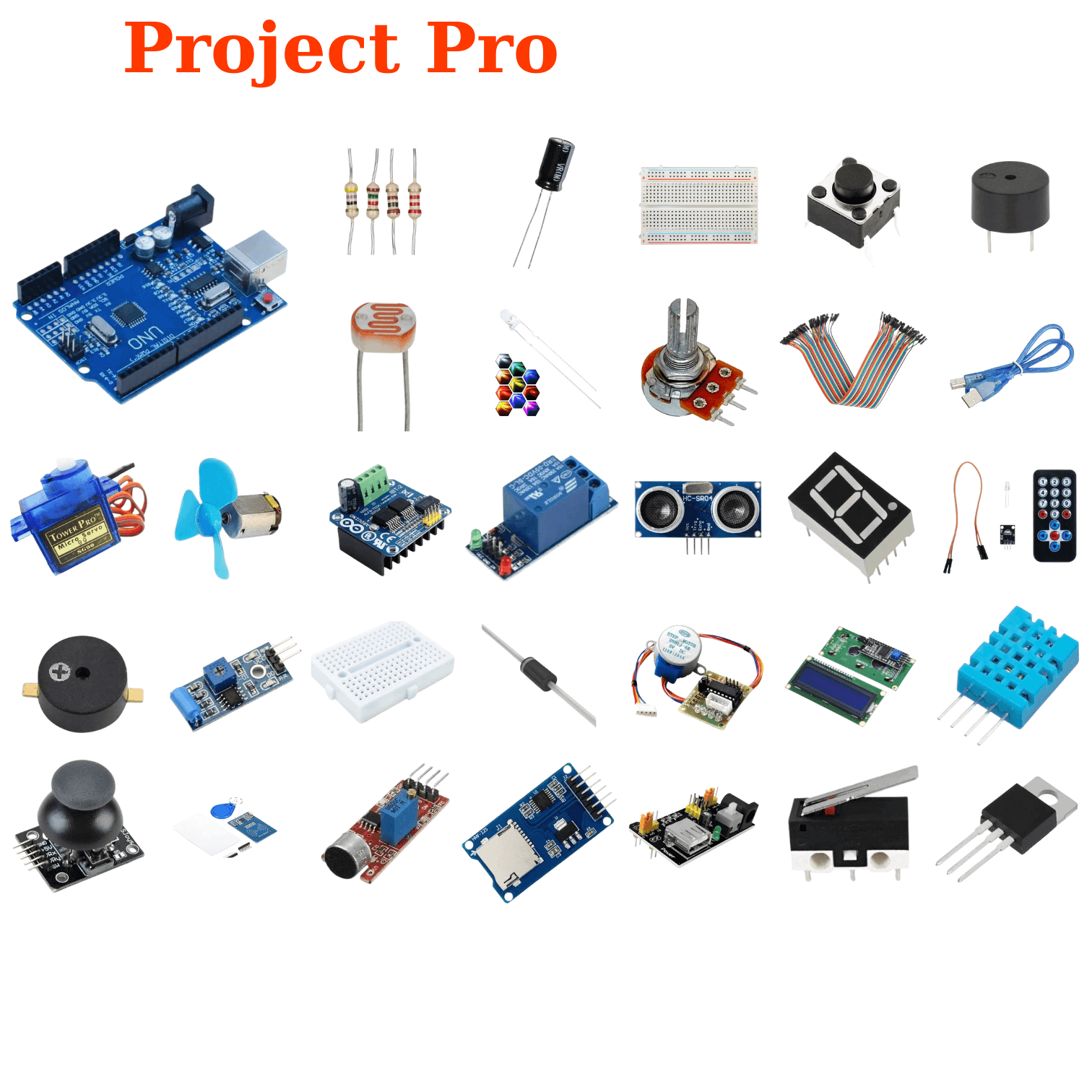 Project Pro Arduino Başlangıç ve Gelişim Seti