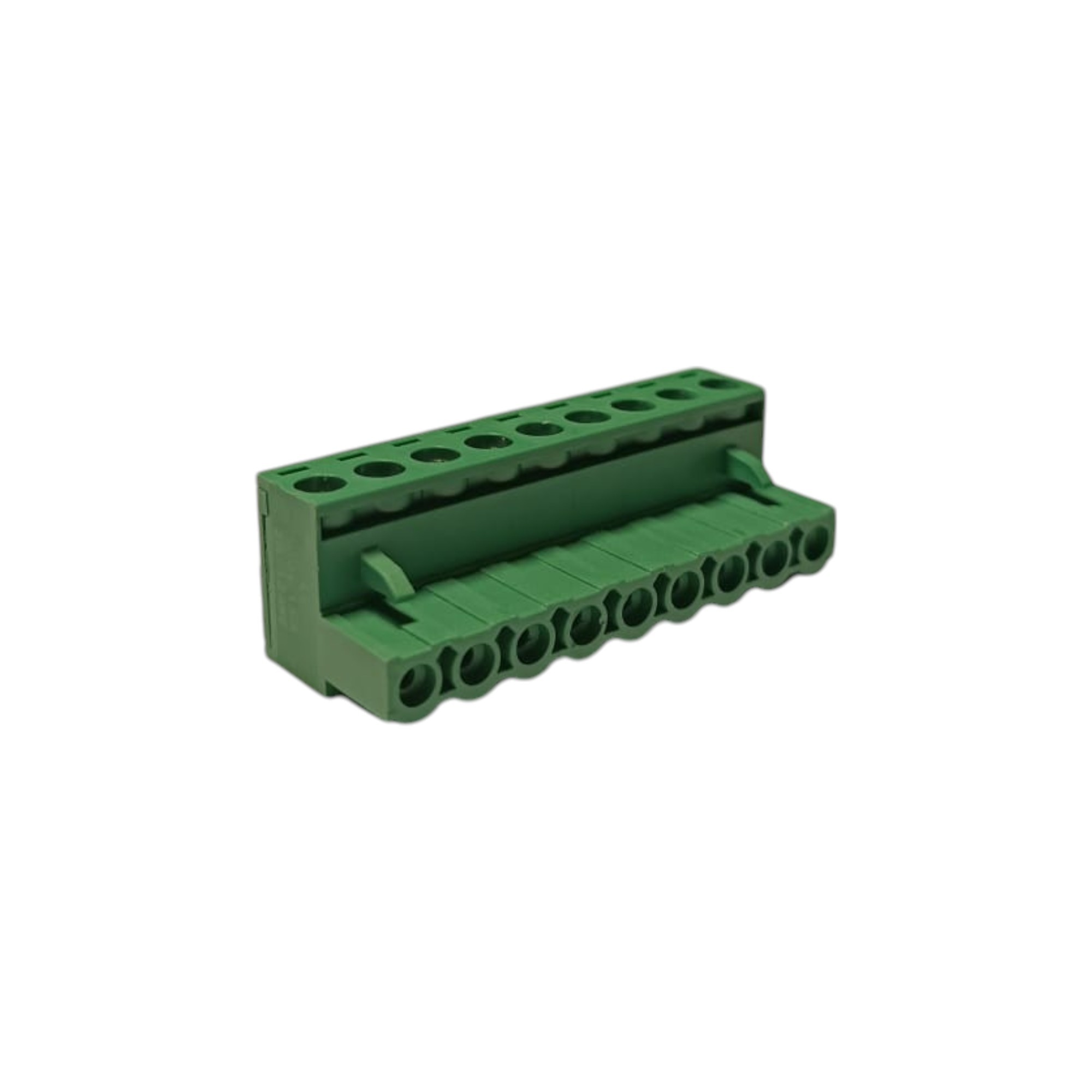 9 Pin 7.62mm 90° Yeşil Klemens Takımı (erkek+dişi)