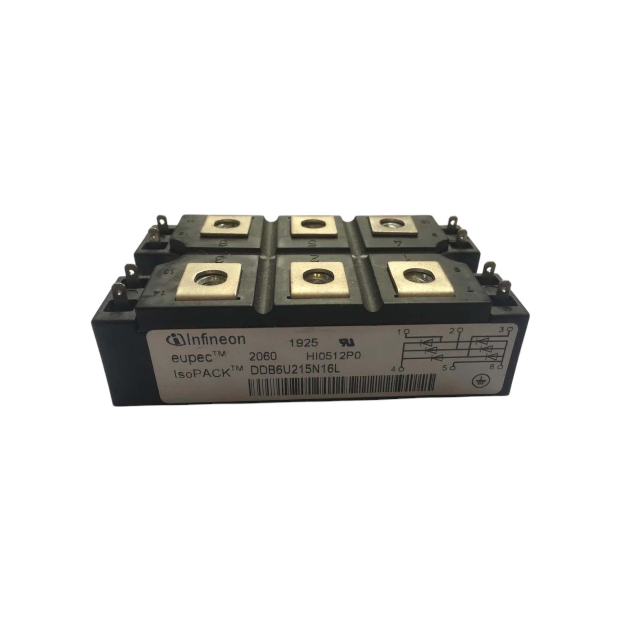 DDB6U215N16L 215A 1600V MODUL DIODE