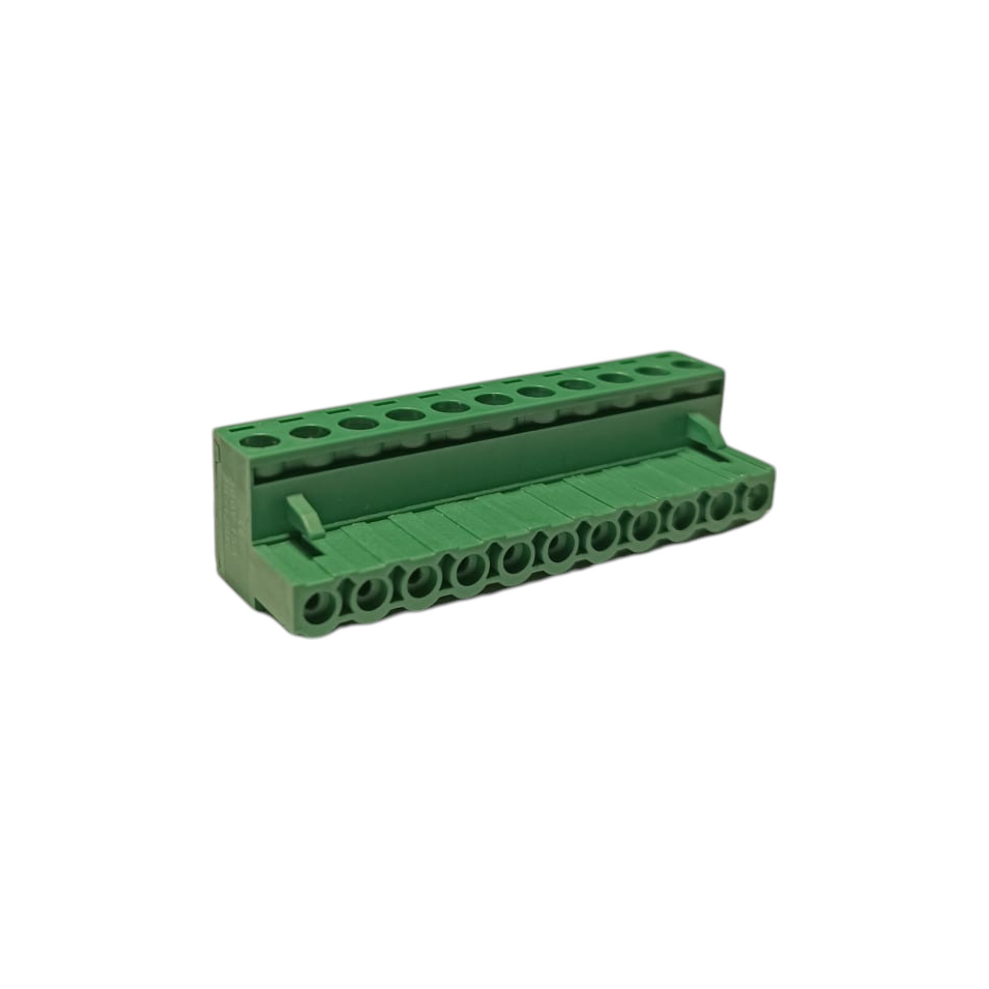 11 Pin 7.62mm 90° Yeşil Klemens Takımı (erkek+dişi)