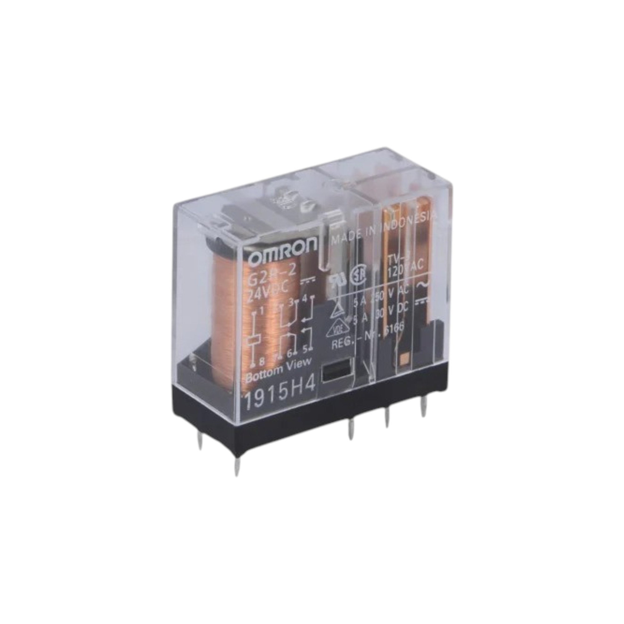 G2R-2-SN 24VDC 24VDC 5A 8 Pin ÇİFT KONTAK OMRON RÖLE