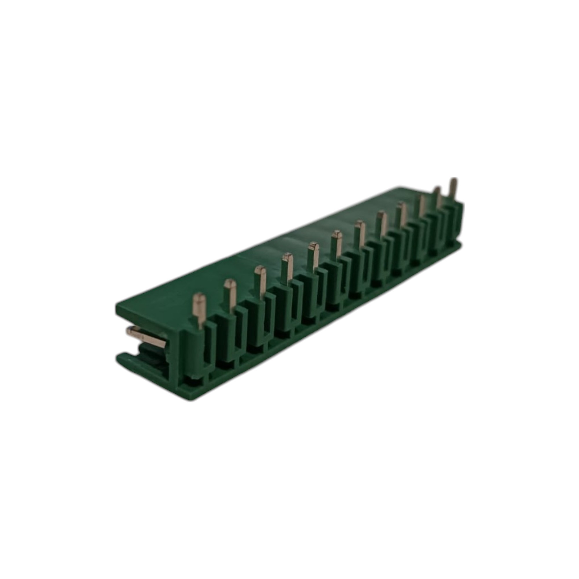 12 Pin 7.62mm 90° Yeşil Klemens Takımı (erkek+dişi)