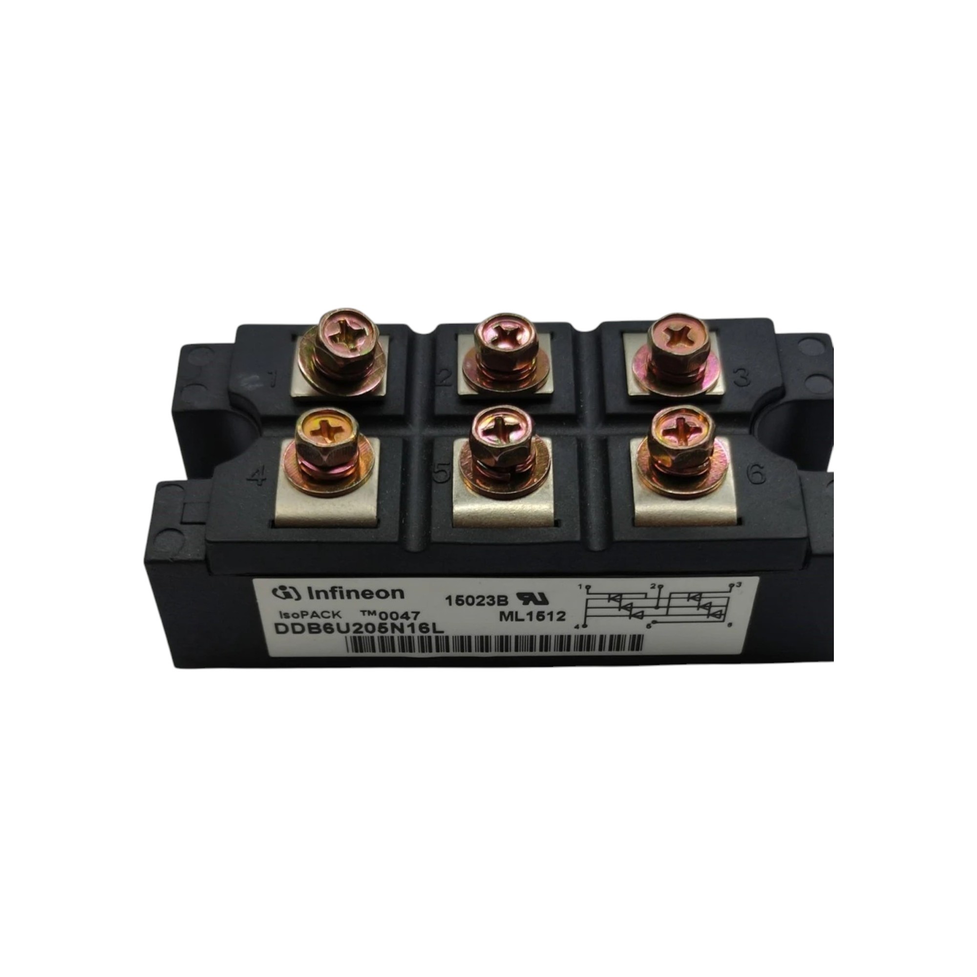 DDB6U205N16L 205A 1600V DIODE MODULE