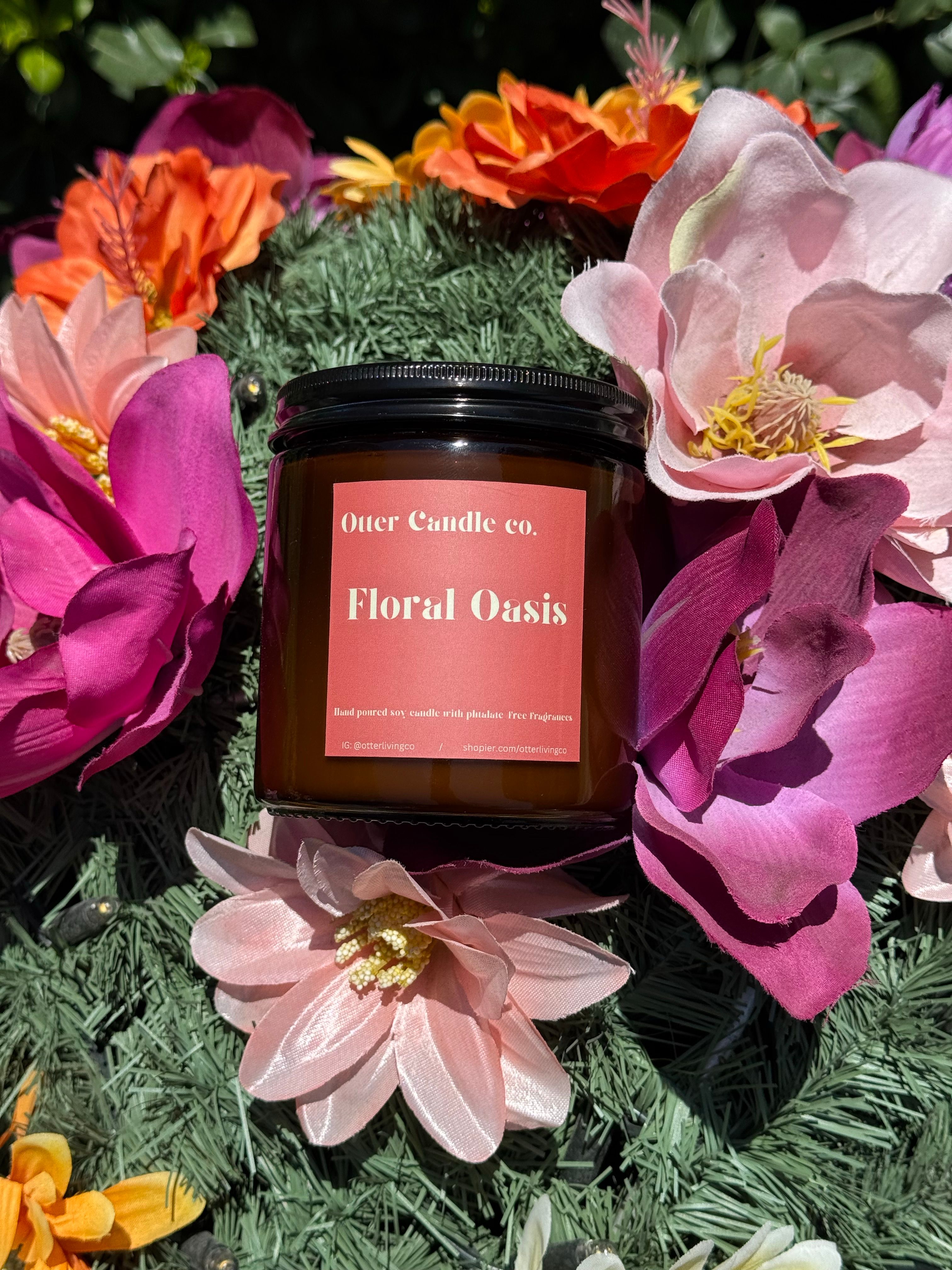Floral Oasis + Spirit of Istanbul 400 ml Mum